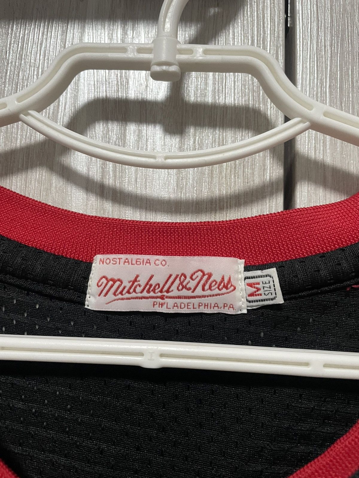 Mitchell & Ness × NBA #23 Jordan Chicago Bulls 1997 1998 NBA Finals Jersey Shirt Size US M / EU 48-50 / 2 - 6 Thumbnail