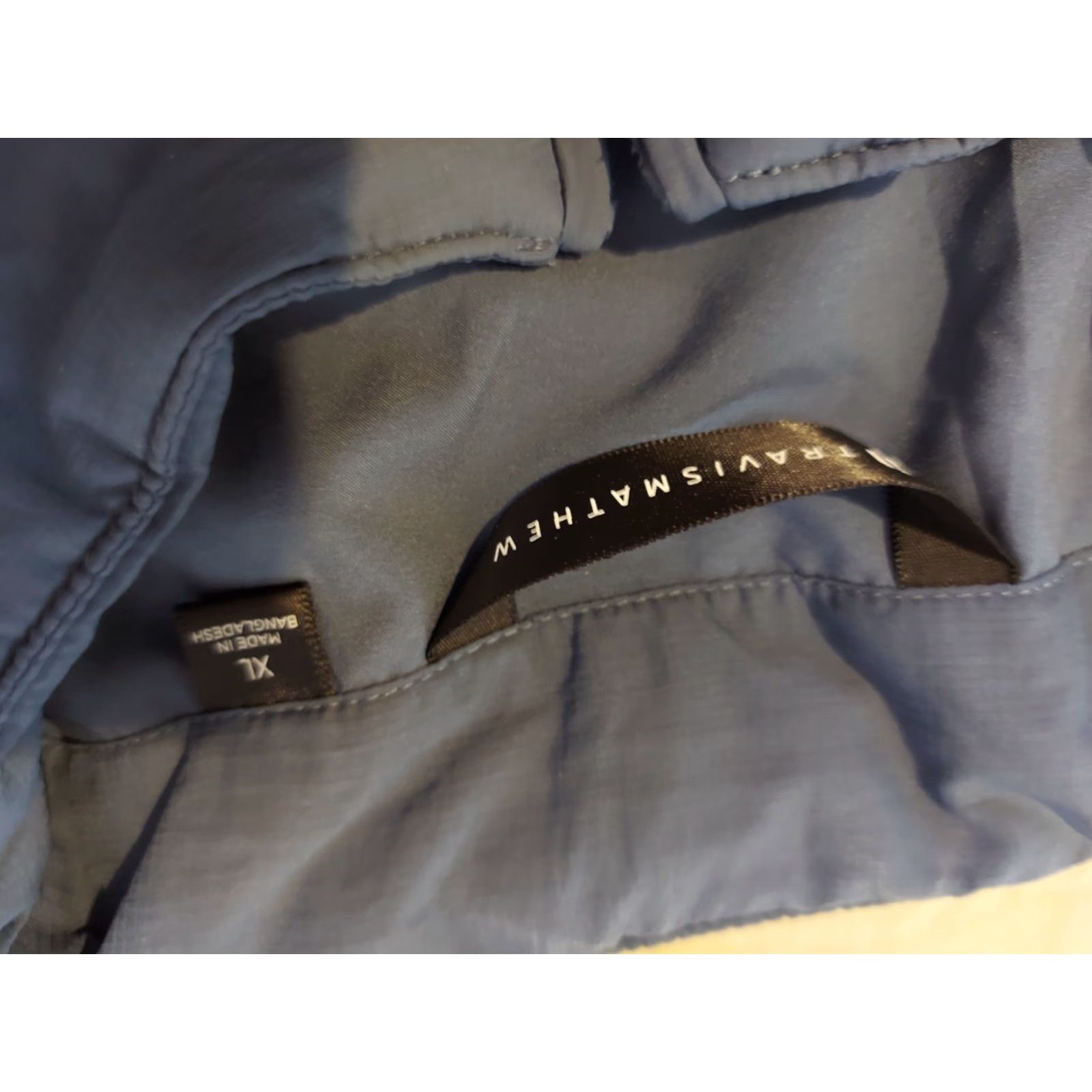 TravisMathew Mens Travis Mathew Full Zip Vest XL Blue Puffer Regular Coat Style Winter Size US XL / EU 56 / 4 - 4 Thumbnail