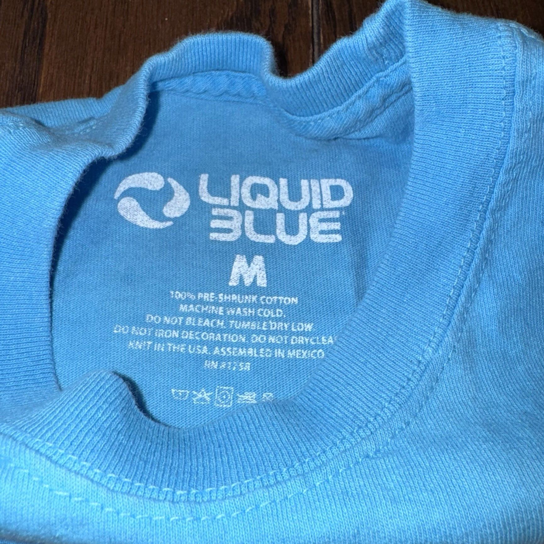 Liquid Blue Grateful Dead Liquid Blue Shirt Adult Size Medium Blue Summer Tour Size US M / EU 48-50 / 2 - 5 Thumbnail