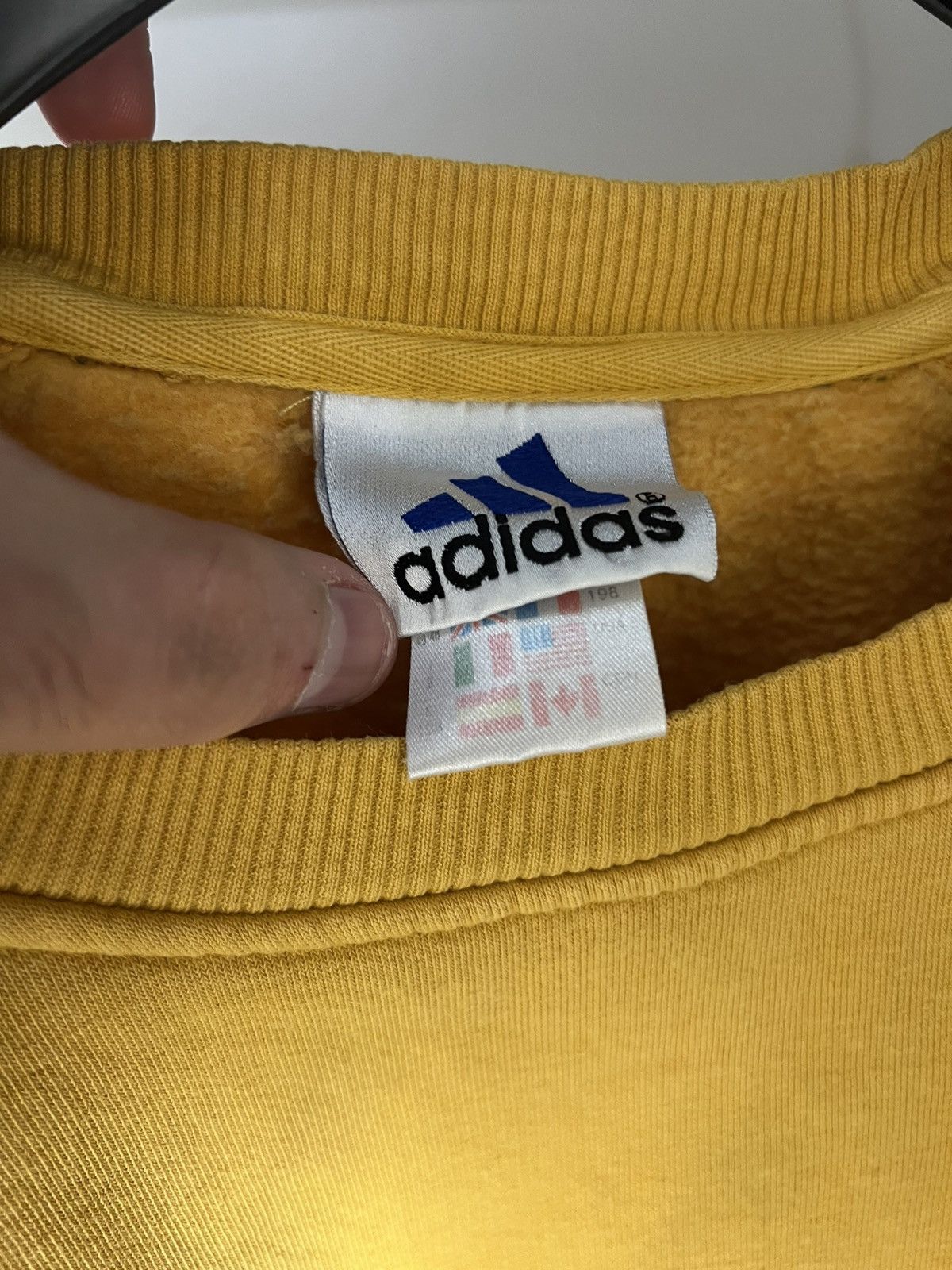 Adidas × Vintage VERY RARE ADIDAS ORIGINAL EQUIPMENT BIG LOGO SWEATSHIRT 90s Size US L / EU 52-54 / 3 - 5 Thumbnail