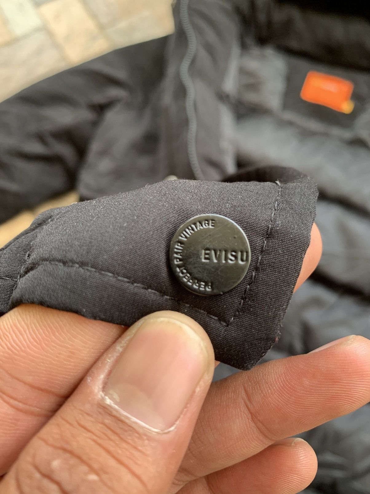 If Six Was Nine 👹Evisu Jeans Puffer Jacket Size US M / EU 48-50 / 2 - 5 Thumbnail