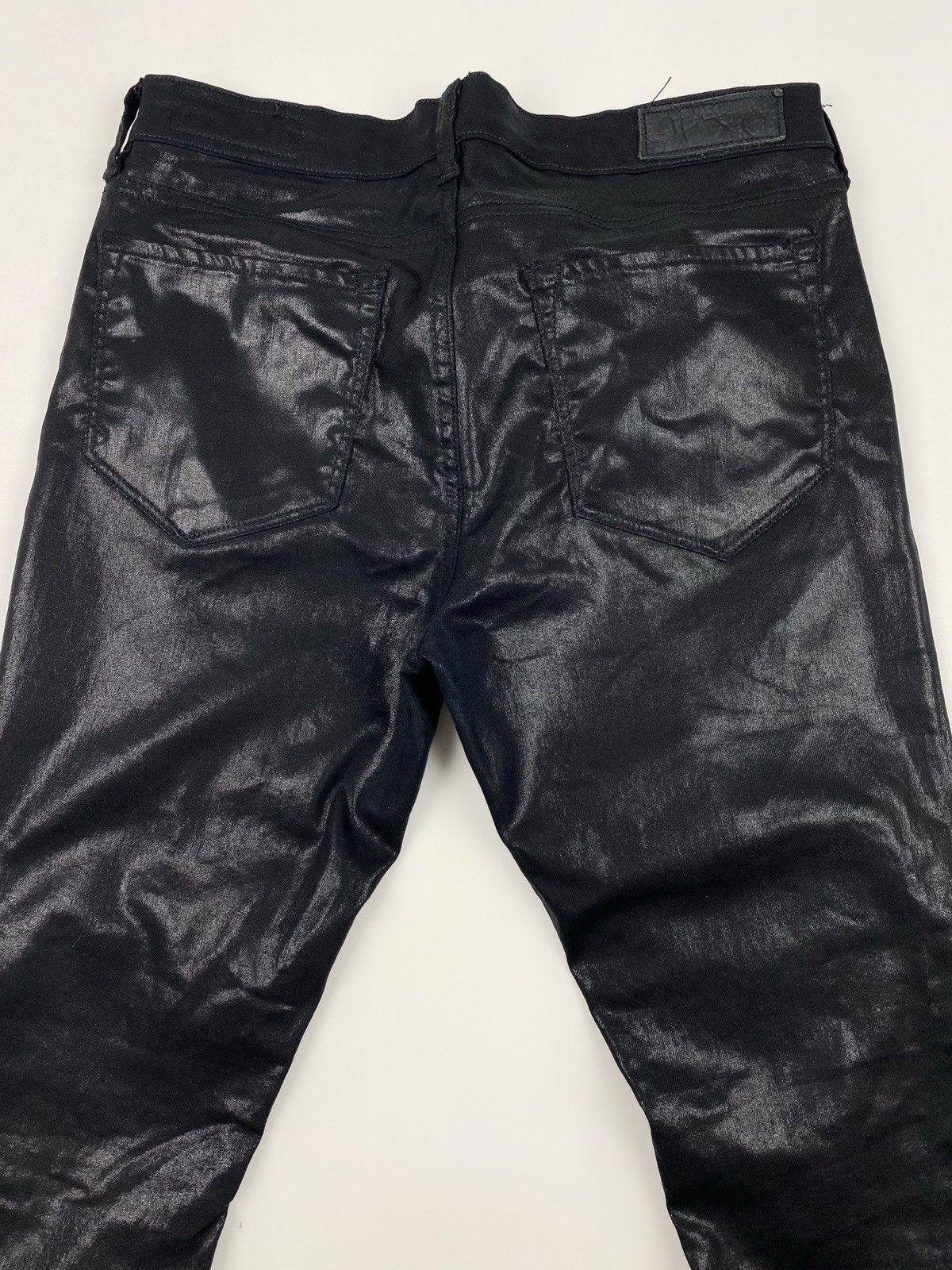 Allsaints Allsaints Petrel Brodie Slim Coated Ankle Zip Jeans 30 Size 30" / US 8 / IT 44 - 10 Thumbnail