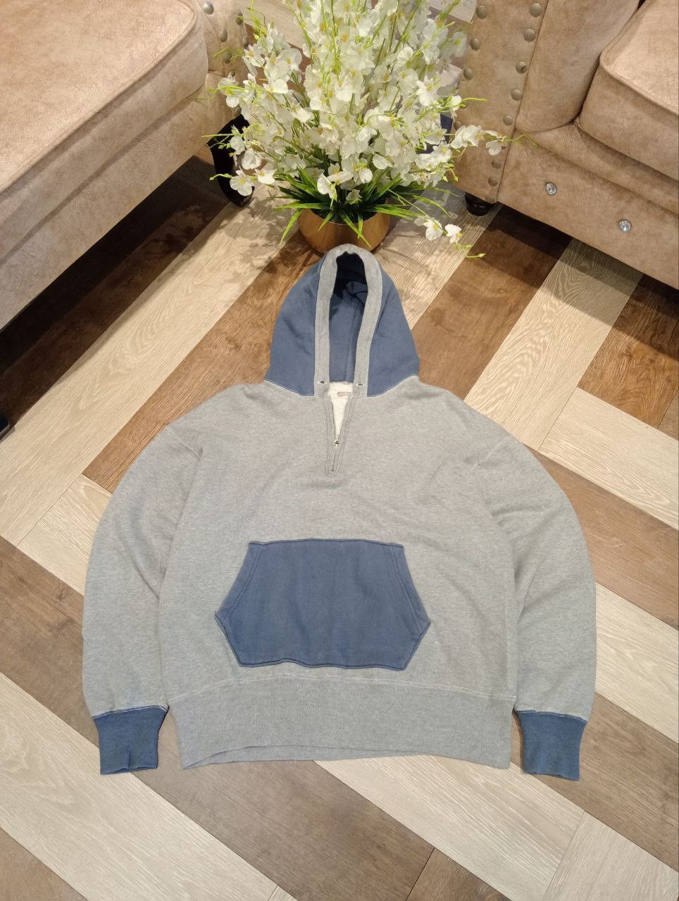 Warehouse VTG WAREHOUSE CO BODIES OFFICE & SCHOOL TALON ZIPPER HOODIE Size US L / EU 52-54 / 3 - 1 Thumbnail