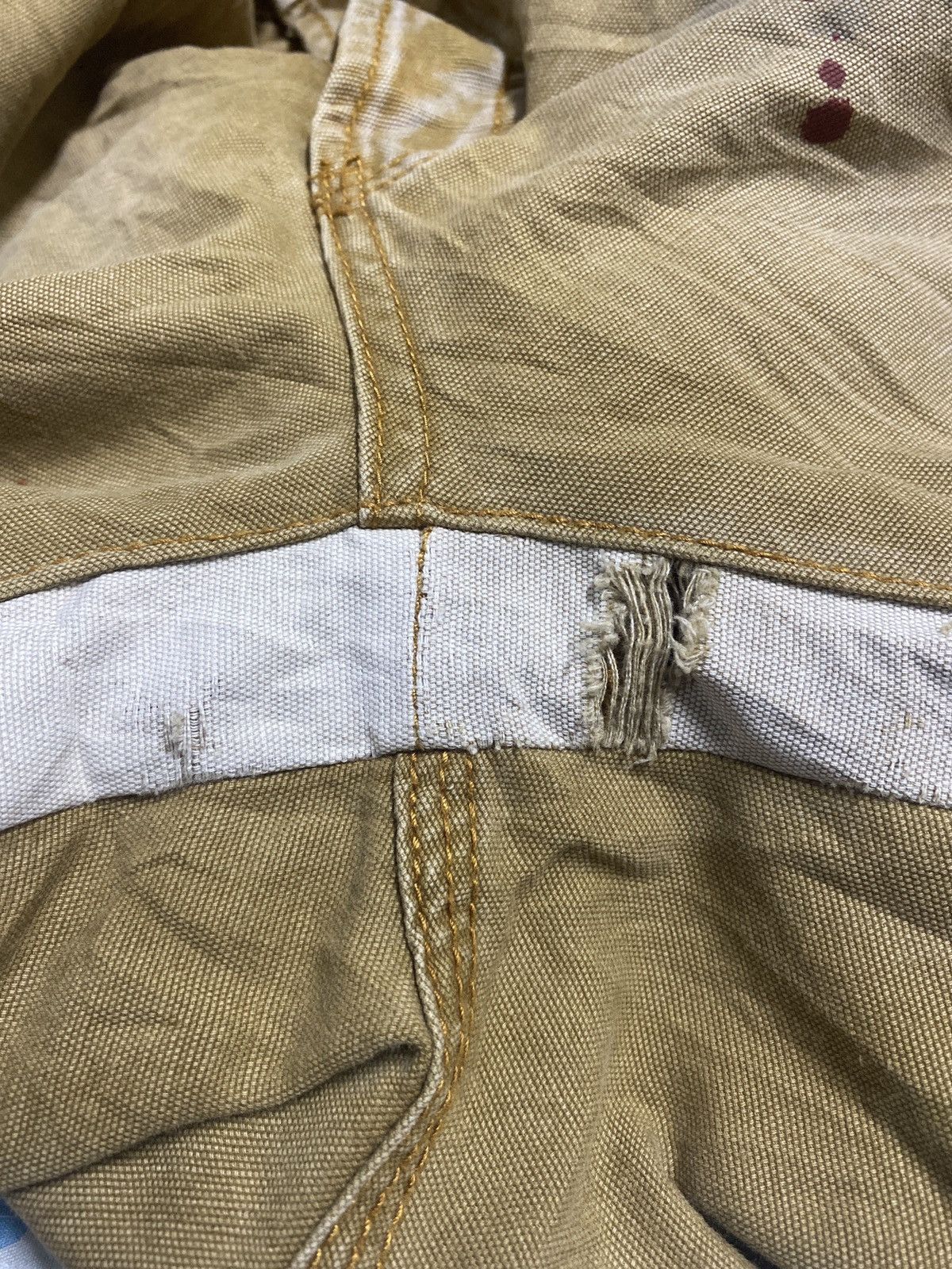 Japanese Brand × MNML MNML Japanese Brand Distressed Carpenter Bootcut Pants Size US 36 / EU 52 - 20 Thumbnail