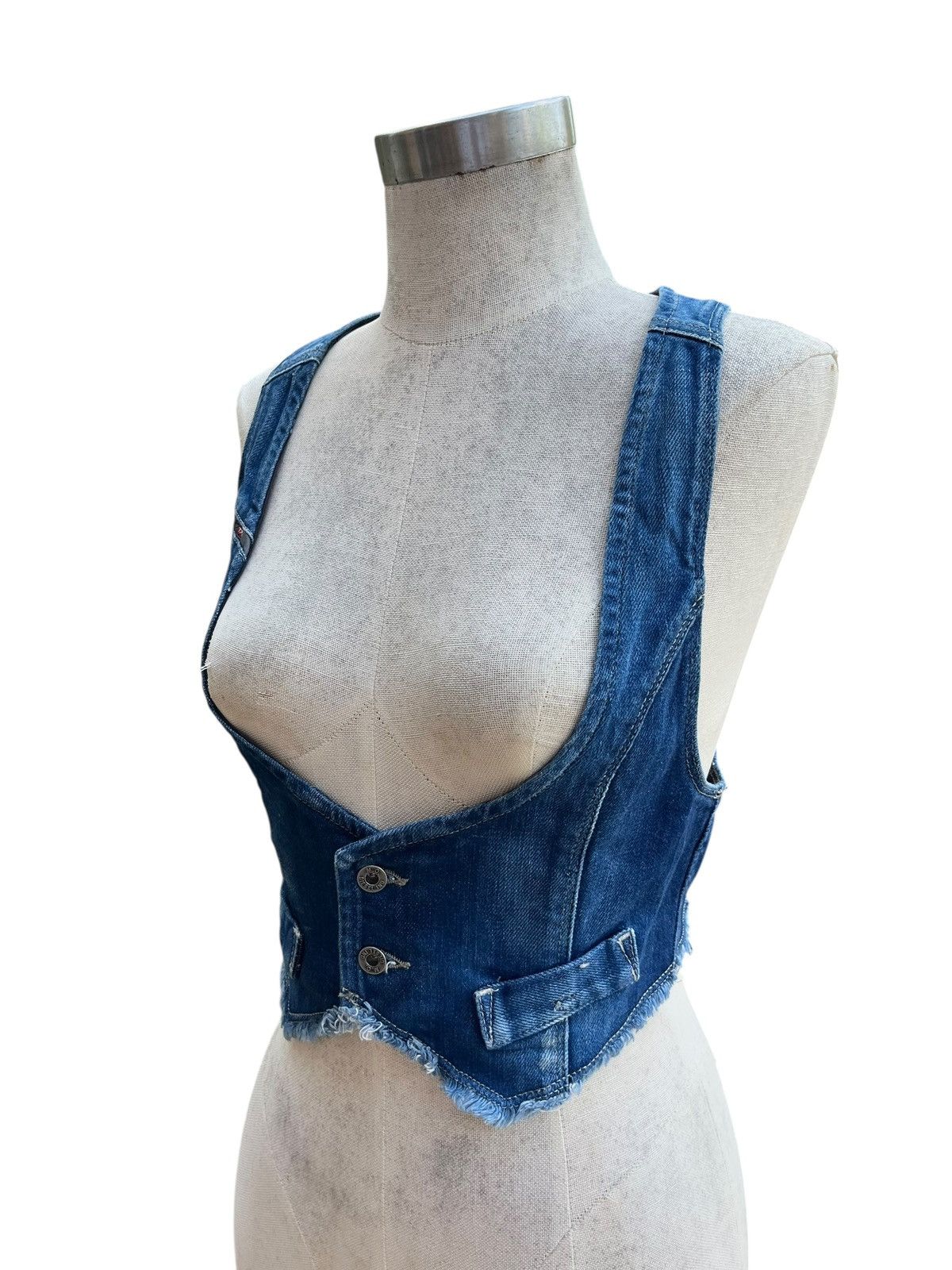 Diesel Denim vest Size XS / US 0-2 / IT 36-38 - 5 Thumbnail