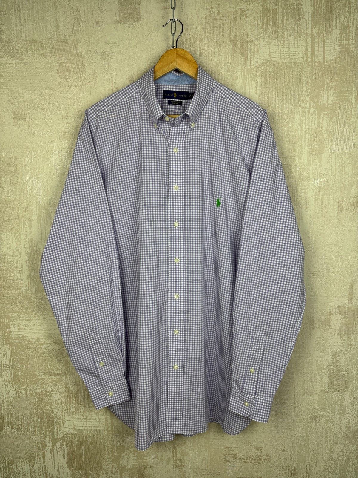 Ralph Lauren Ralph Lauren Check Long Sleeve Shirt Size Large Tall (LT) Size US L / EU 52-54 / 3 - 9 Thumbnail