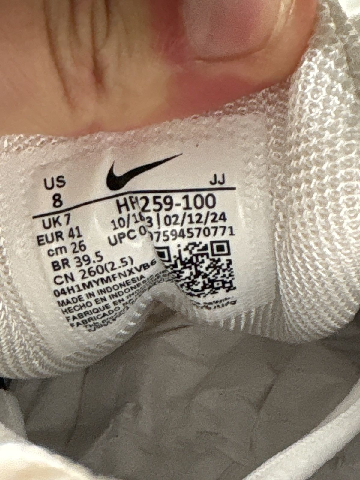 Nike Nike Zoom Vomero 5 Thunder Blue Cream Size US 8 / EU 41 - 7 Thumbnail