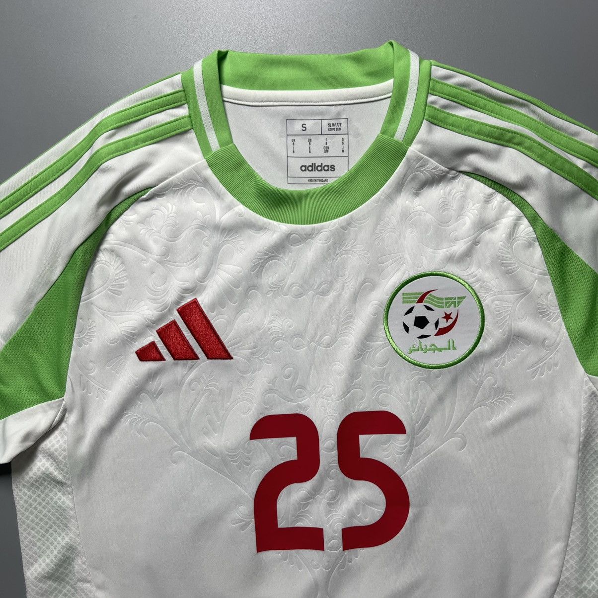Adidas ALGERIA ADIDAS 2024 FOOTBALL SOCCER HOME JERSEY Size US S / EU 44-46 / 1 - 3 Thumbnail