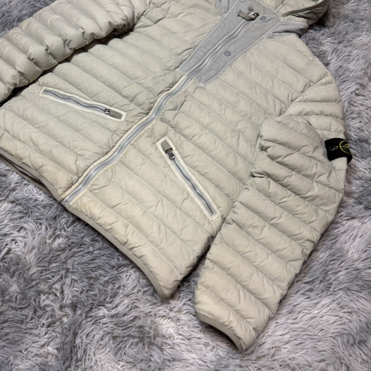 Stone Island Stone Island Loom Woven Down Chambers Nylon-TC Puffer Size US XL / EU 56 / 4 - 3 Thumbnail