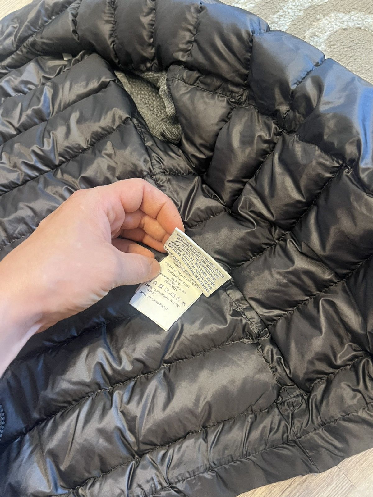 Moncler Moncler Down Knit Hybrid Jacket - Size M Size M / US 6-8 / IT 42-44 - 12 Thumbnail