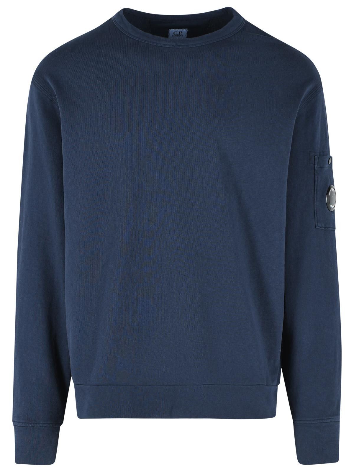 C.P. Company C.P. COMPANY Blue Cotton Sweatshirt Size US L / EU 52-54 / 3 - 1 Thumbnail