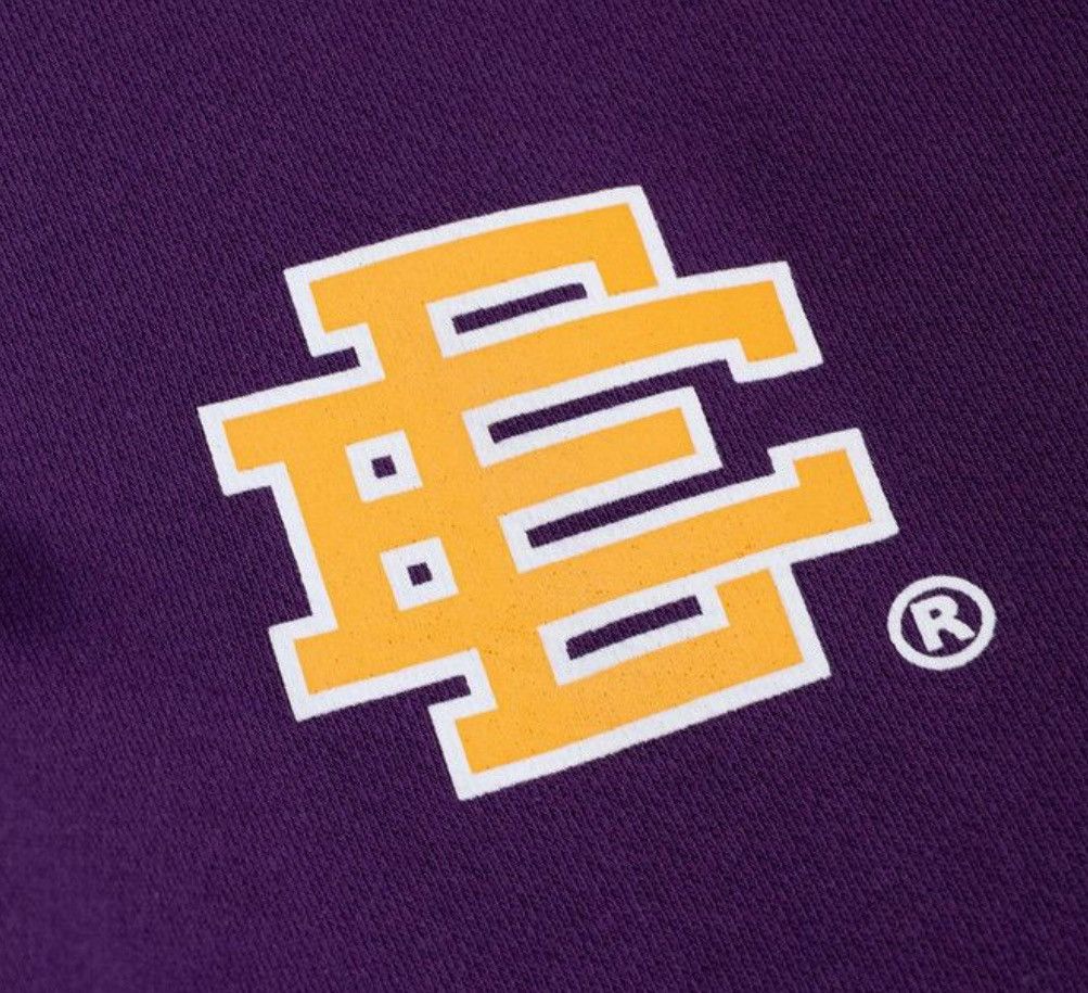 Eric Emanuel Eric Emanuel EE Purple w yellow hoodie XL Size US XL / EU 56 / 4 - 2 Thumbnail