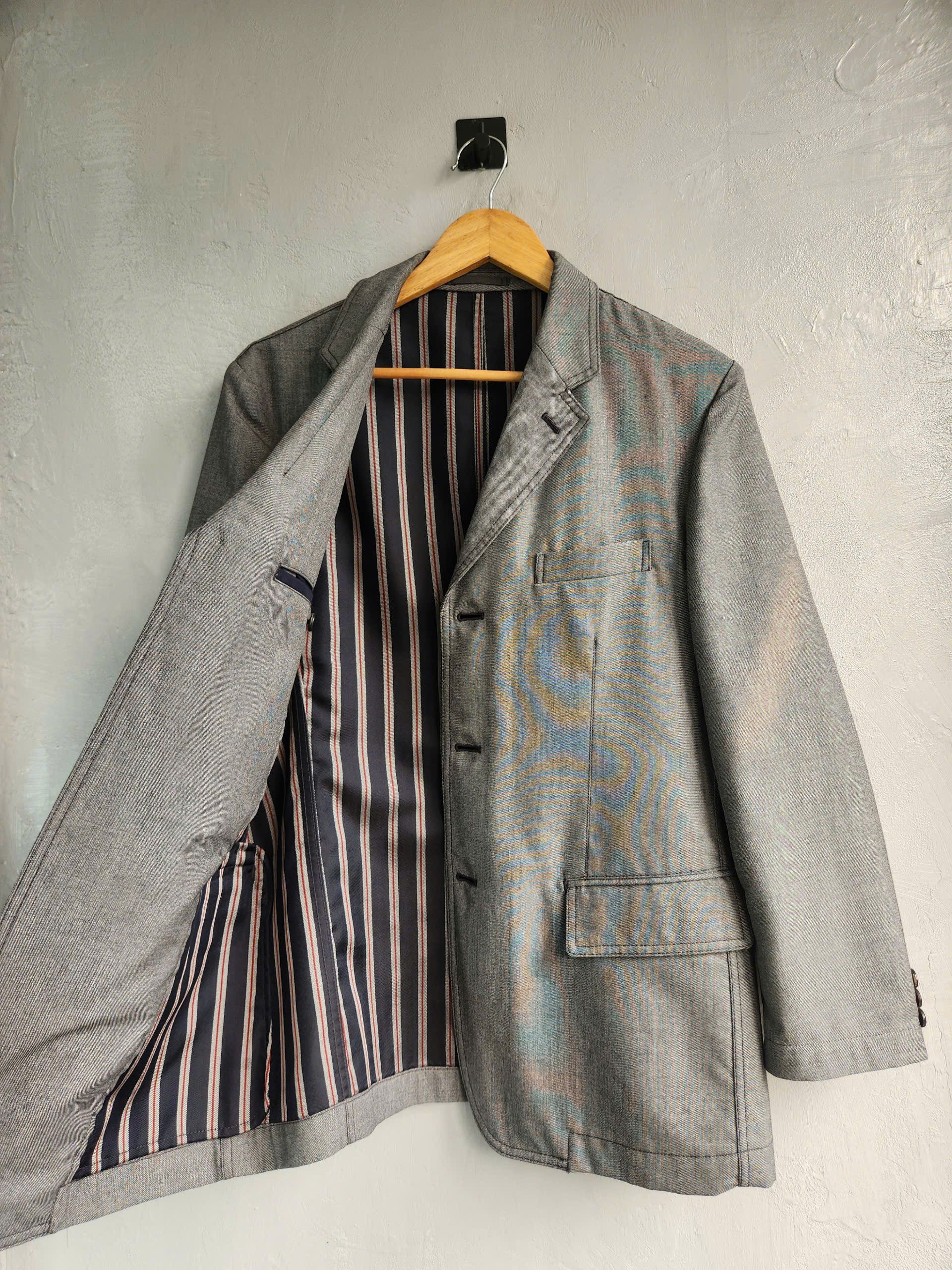 Comme des Garcons × Comme des Garcons Homme Comme Des Garcons Homme AW08 Tailored Wool Jacket Size US M / EU 48-50 / 2 - 2 Thumbnail