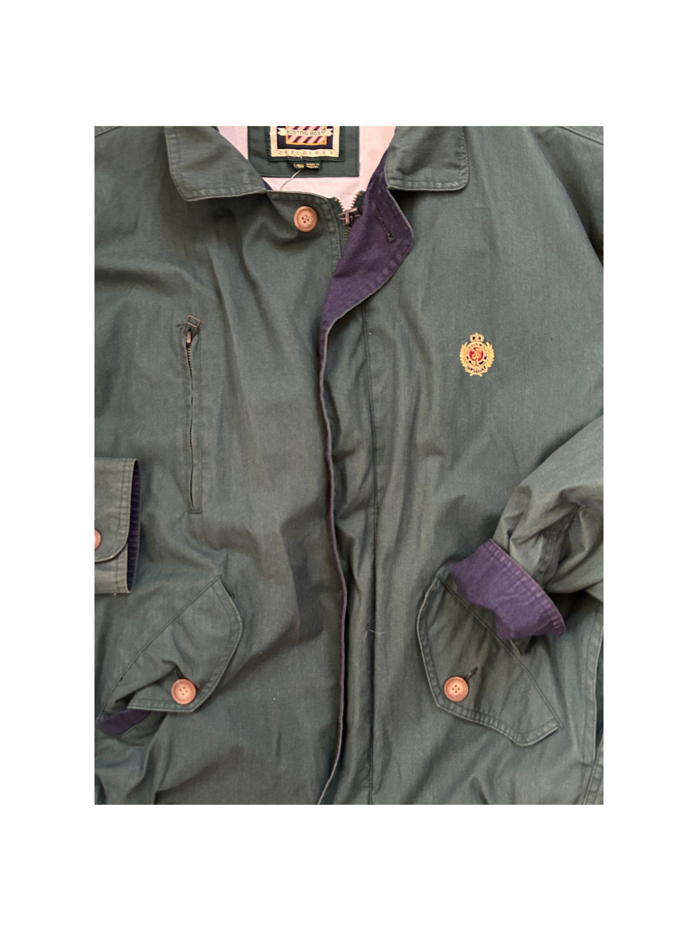 Vintage 🐎 Vintage Hunting Horns Windbreaker 🐎 Size US XXL / EU 58 / 5 - 4 Thumbnail