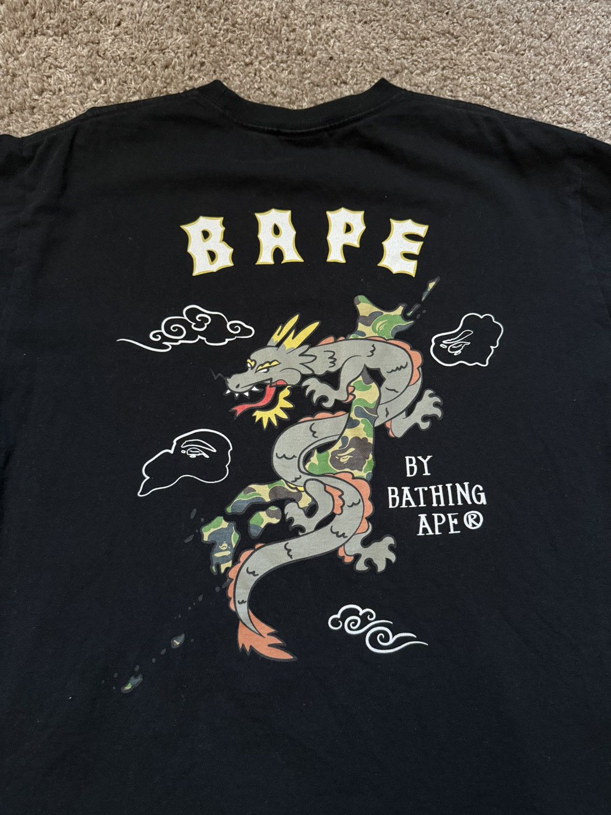 Bape BAPE Souvenir Graphic Tee 'Black' 2024 Size US XL / EU 56 / 4 - 3 Thumbnail