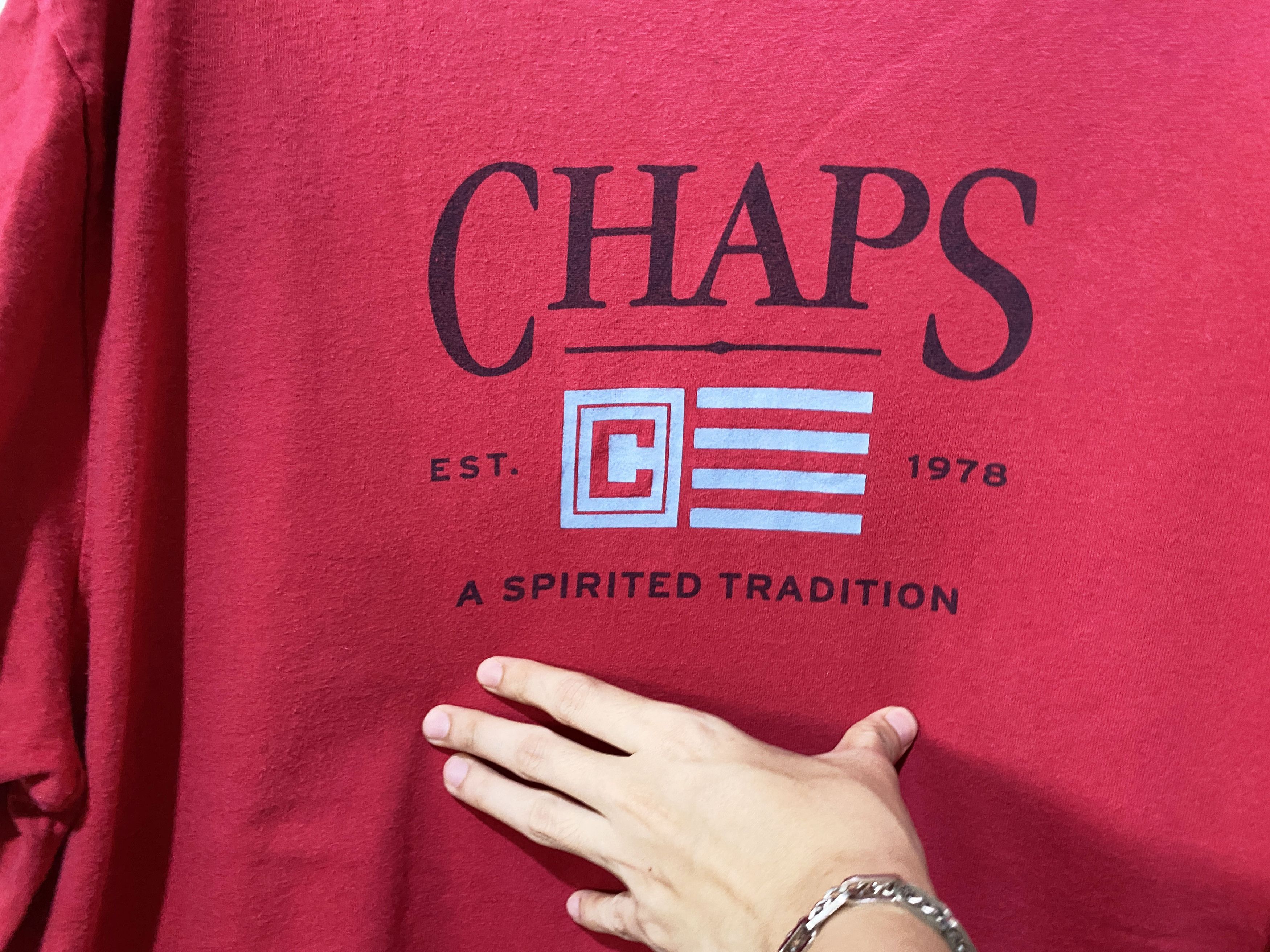 Chaps Ralph Lauren × Polo Ralph Lauren × Vintage Vintage Chaps Ralph Lauren Shirt Size US XL / EU 56 / 4 - 2 Thumbnail