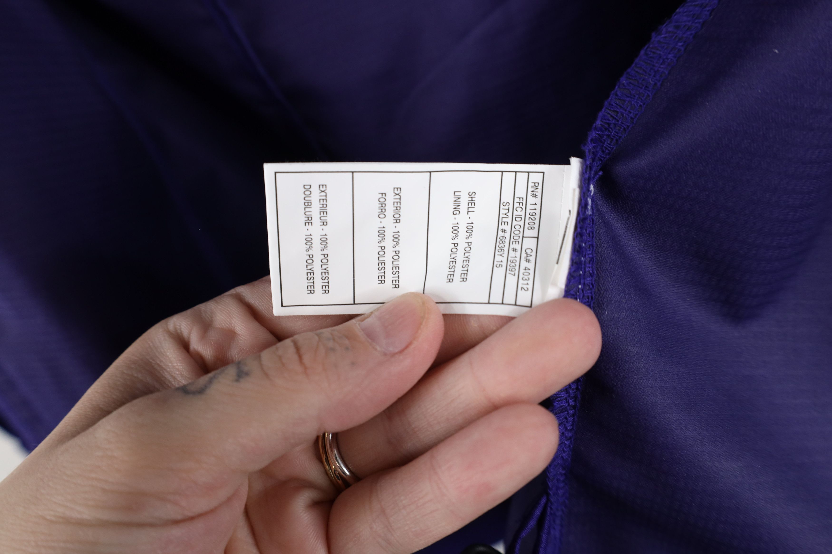 Adidas Vintage Adidas Spell Out Full Zip Hooded Jacket Purple White Size M / US 6-8 / IT 42-44 - 12 Thumbnail