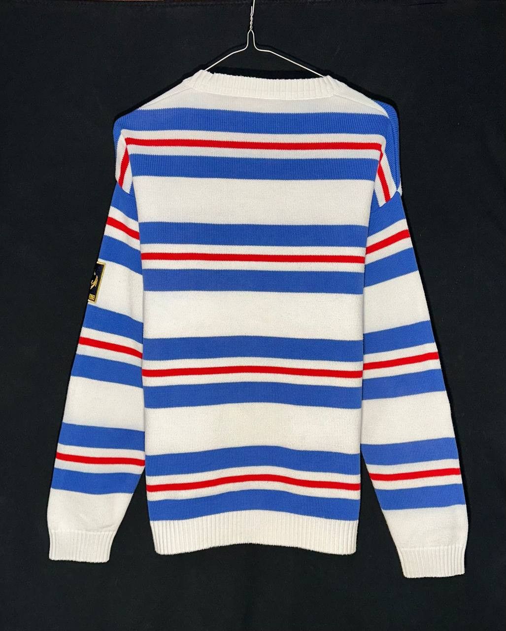 Love Moschino × Moschino Love Moschino Striped Sweater anchor embroidered Size L / US 10 / IT 46 - 7 Thumbnail