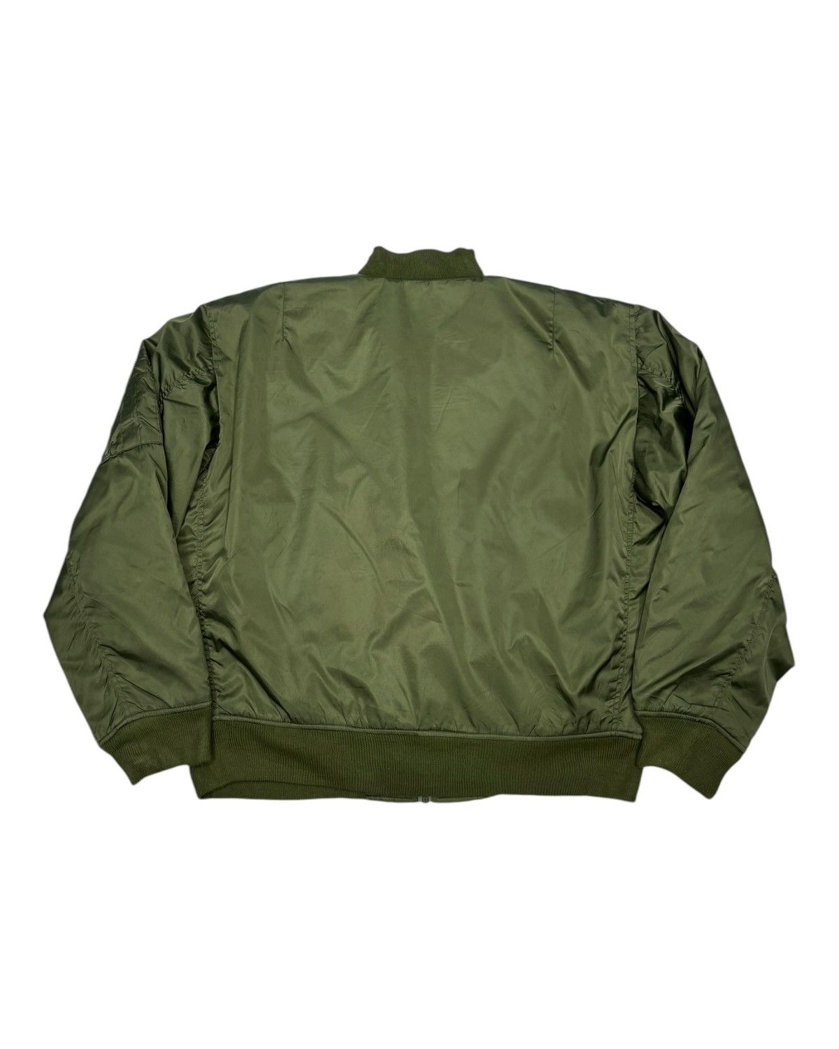 Alpha Industries 🔥VINTAGE MACHOPE AIR FORCE INTERMEDIATE MA-1 BOMBER JACKET Size US XL / EU 56 / 4 - 12 Thumbnail