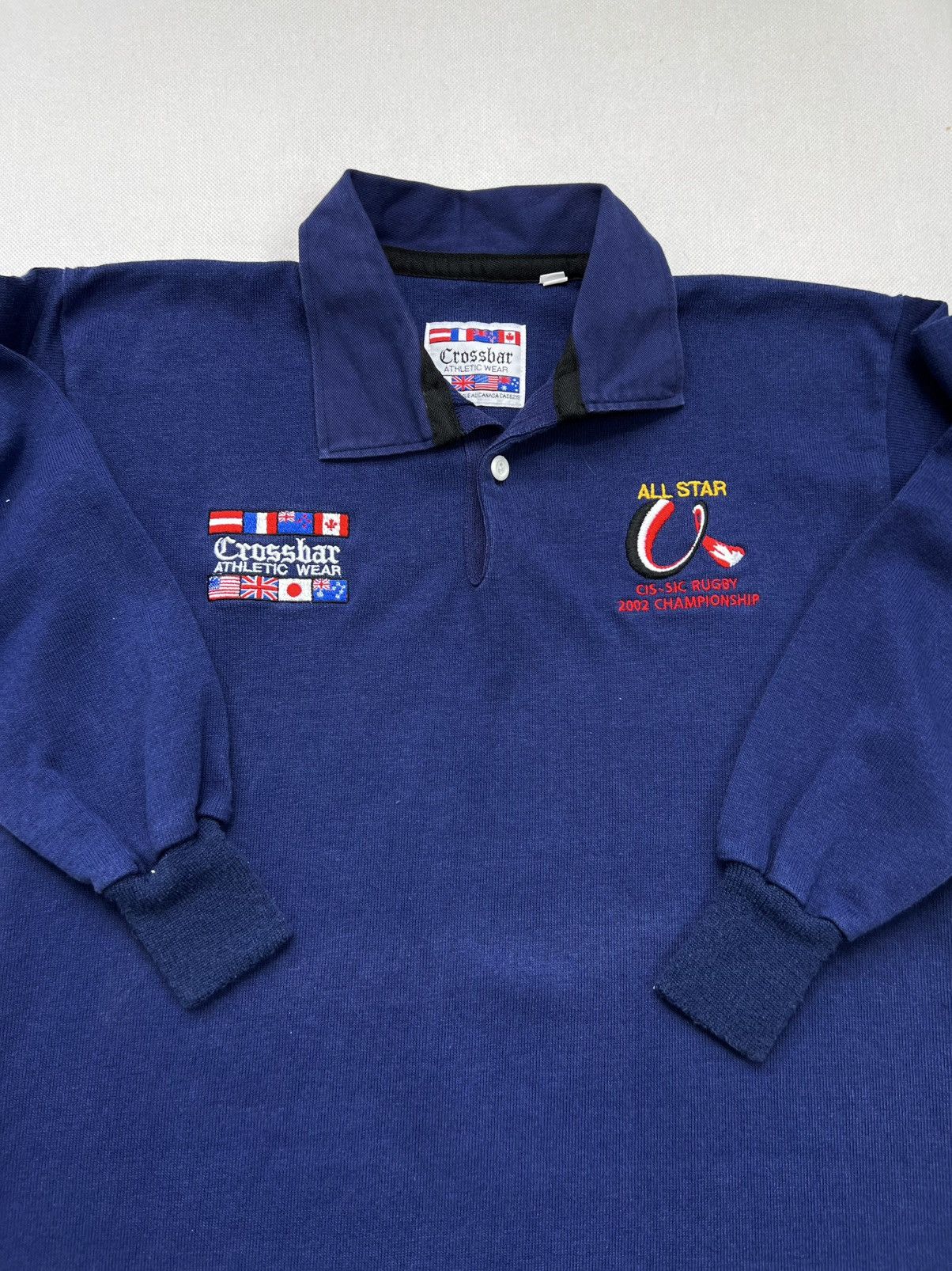 Vintage Jersey Crossbar Rugby All Star Rugby 2002 Championship Size US M / EU 48-50 / 2 - 2 Thumbnail