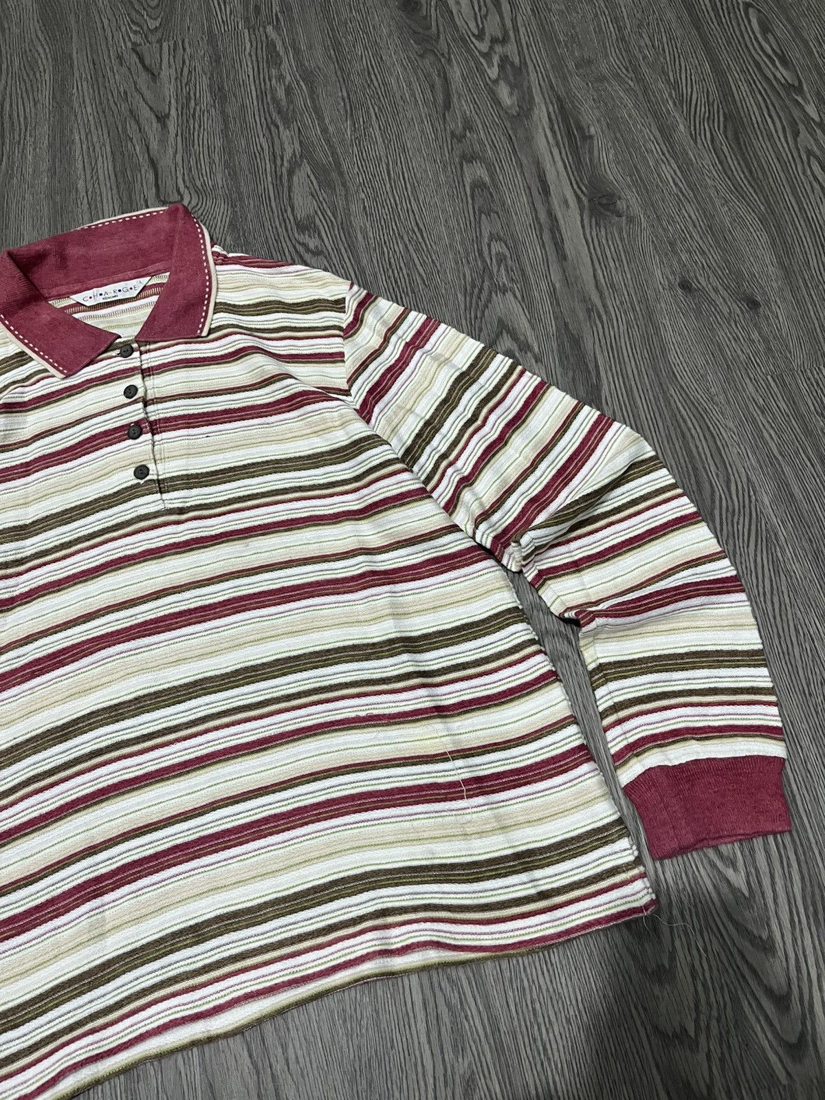 Japanese Brand 🇯🇵Charge Renown long sleeve polo🇯🇵 Size US L / EU 52-54 / 3 - 3 Thumbnail