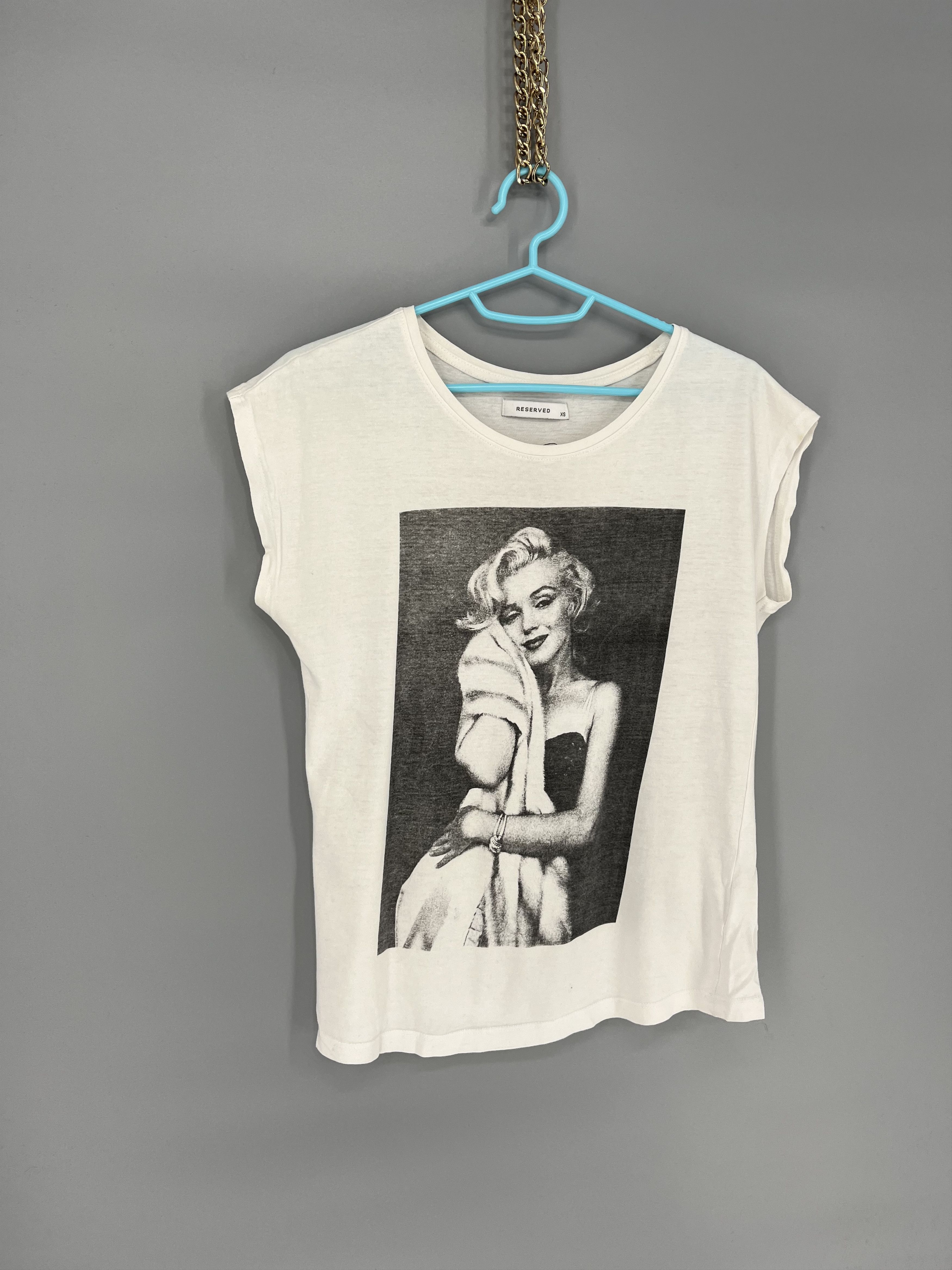 Reserved Vintage Y2k Reserved Full Print tee "Marilyn Monroe" Size XS / US 0-2 / IT 36-38 - 2 Thumbnail