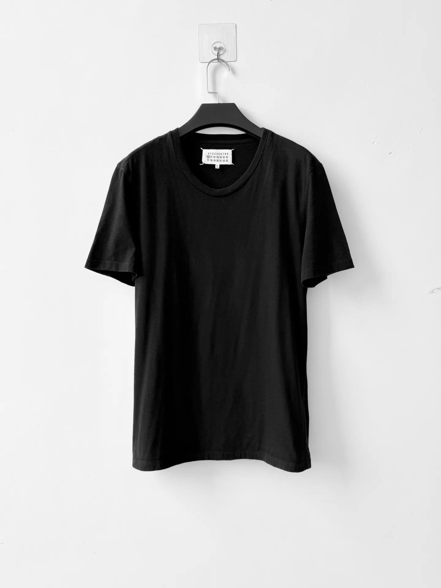 Other Maison Martin Margiela S/S14 Heavyweight Basic Tee Black 46 Size US S / EU 44-46 / 1 - 1 Thumbnail