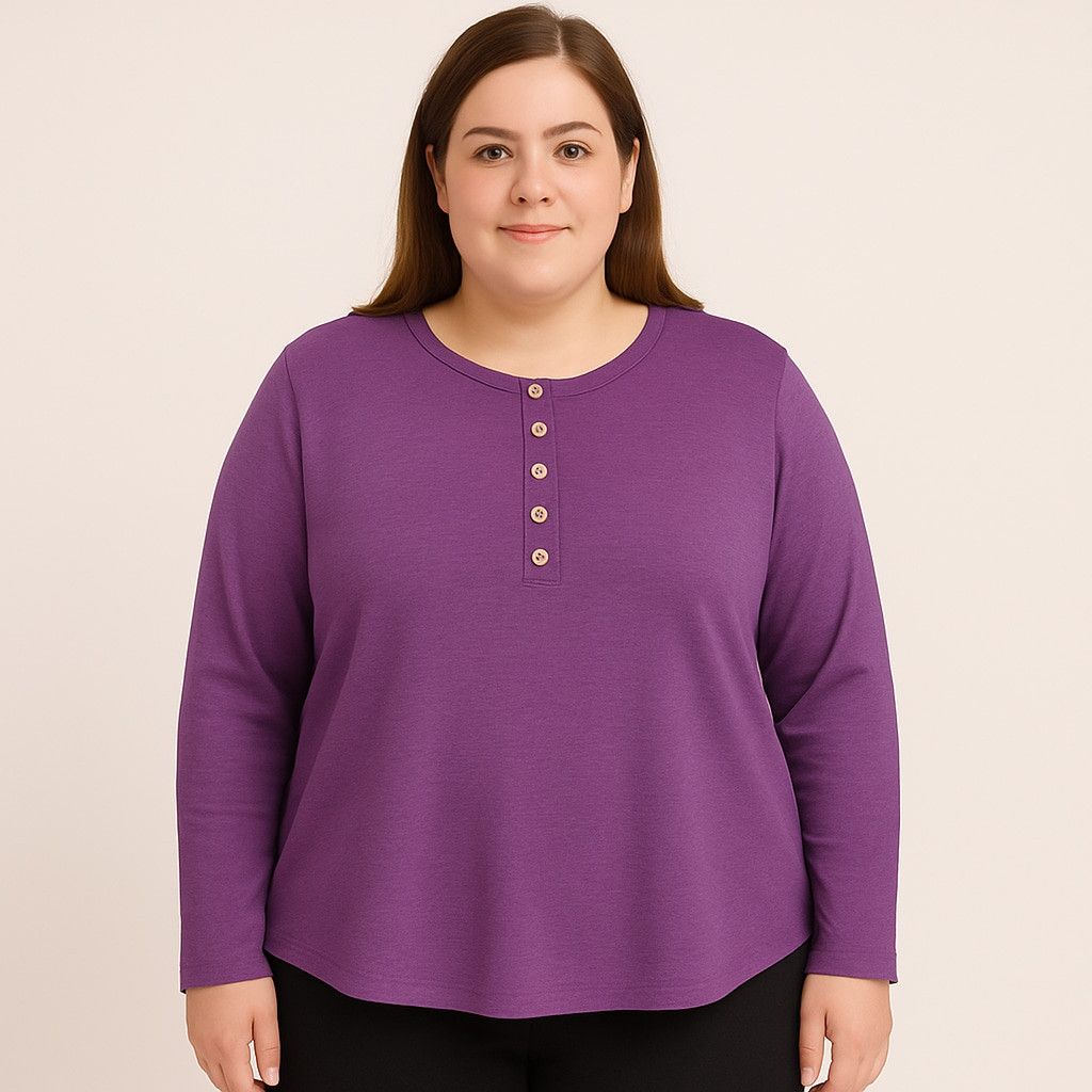 Other Women's TOPSTYLE Long Sleeve Top Purple Size XL / US 12-14 / IT 48-50 - 1 Thumbnail