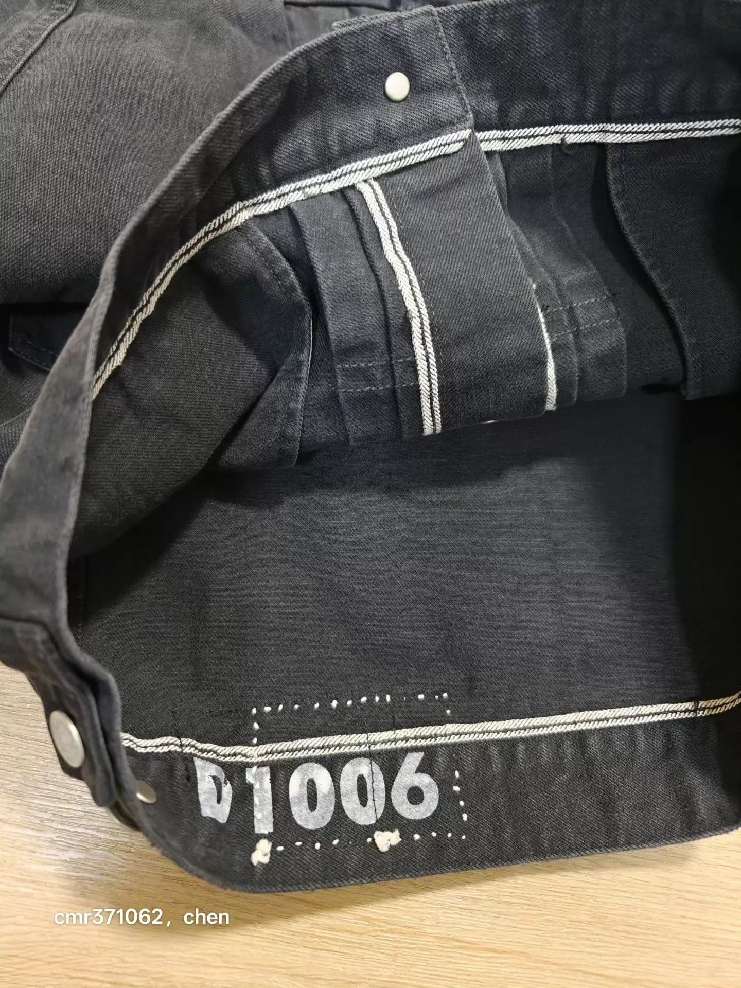 Visvim VISVIM ICT 101 JKT CMYK BLK DMGD-1006 Black Denim Size US M / EU 48-50 / 2 - 6 Thumbnail