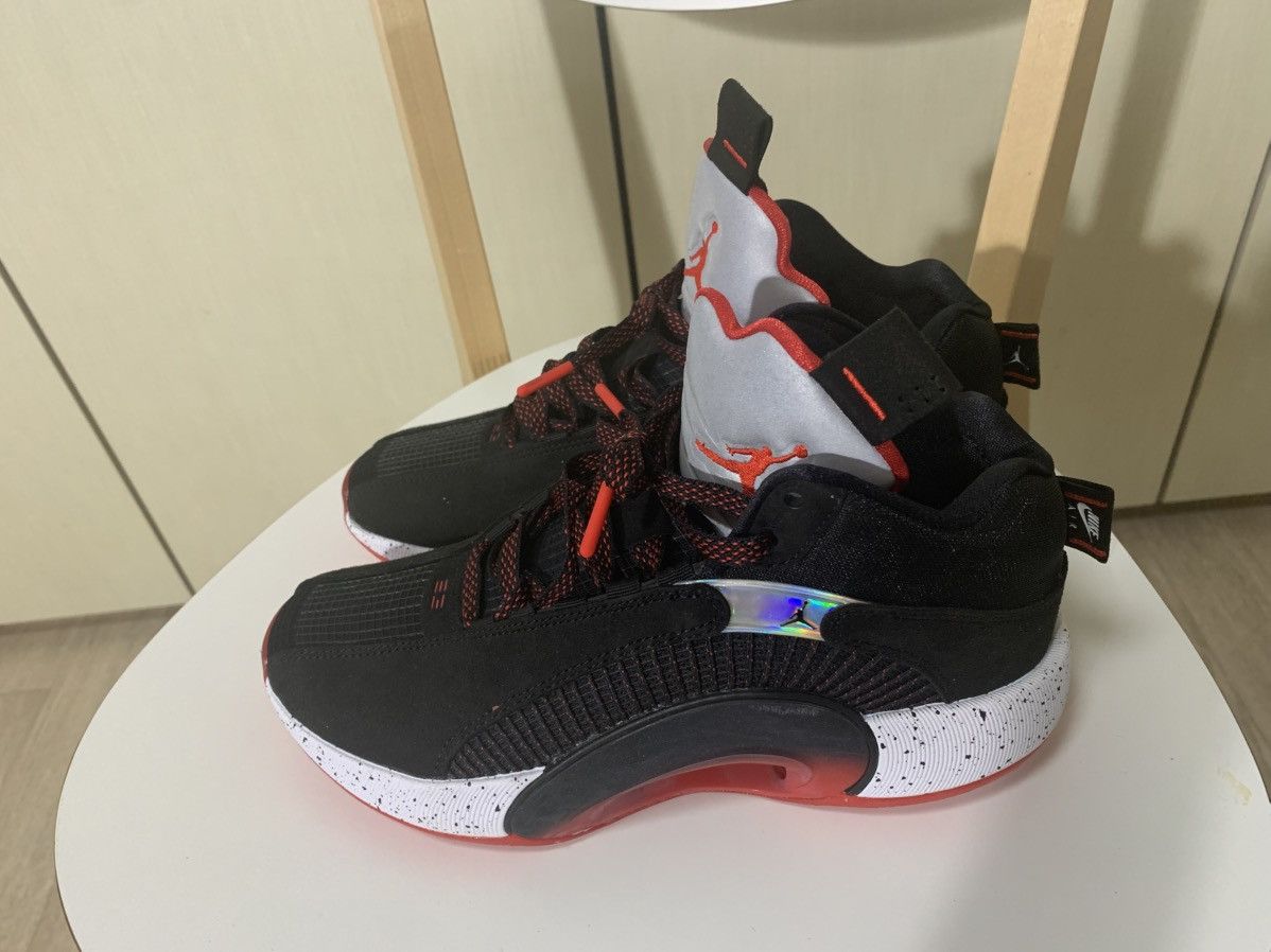 Nike Nike Air Jordan 35 PF black red 6Y Size US 6 / EU 39 - 4 Thumbnail