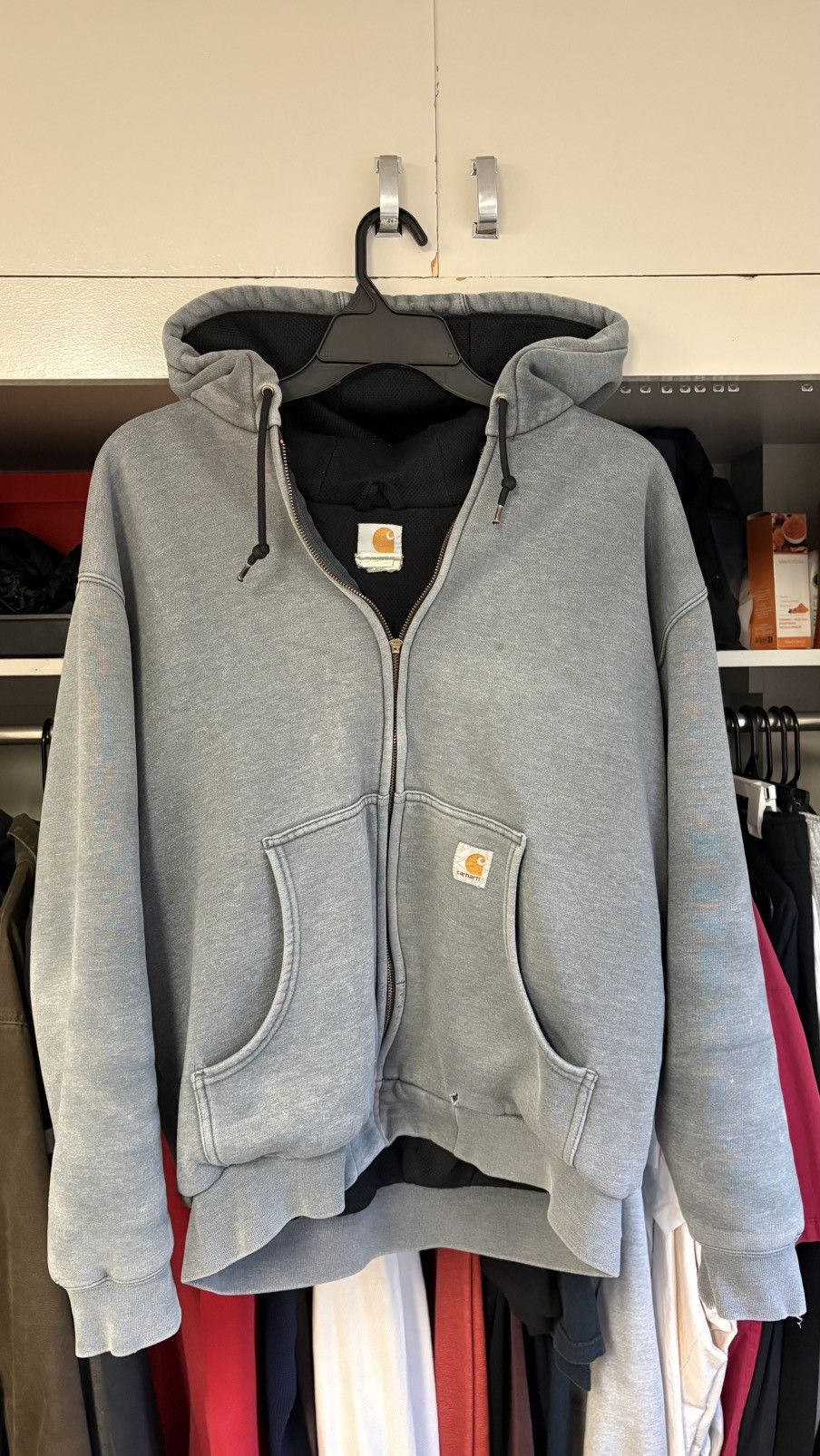 Carhartt Vintage Carhartt zip up hoodie Size US L / EU 52-54 / 3 - 1 Thumbnail