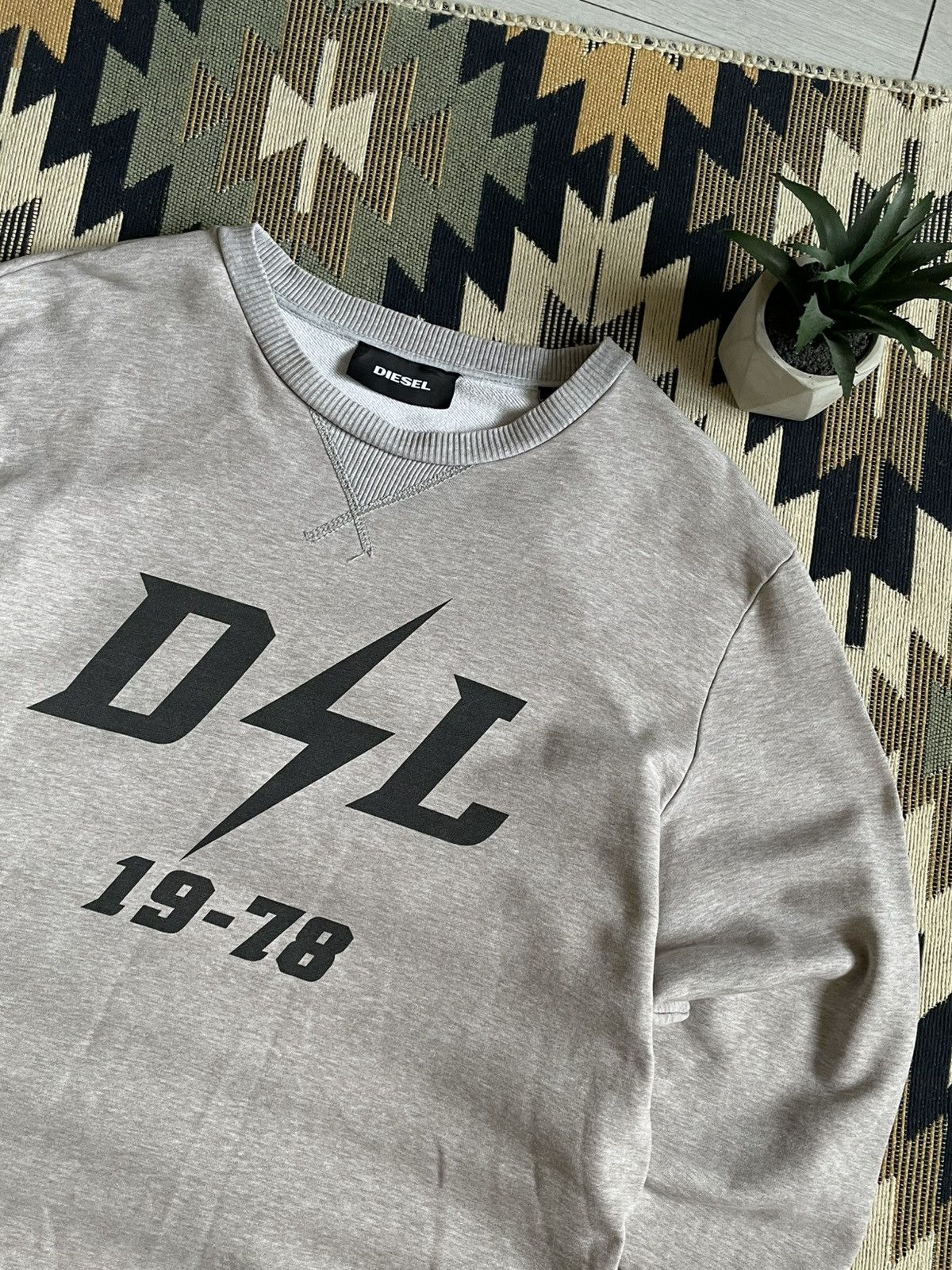 Diesel × Vintage Diesel 1978 Big Logo Sweatshirt Size US M / EU 48-50 / 2 - 5 Thumbnail