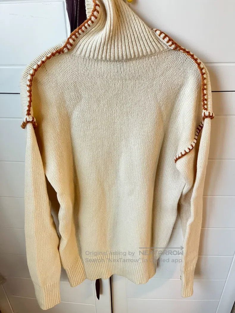 Loewe Loewe Wool High-Neck Sweater Size S / US 4 / IT 40 - 5 Thumbnail
