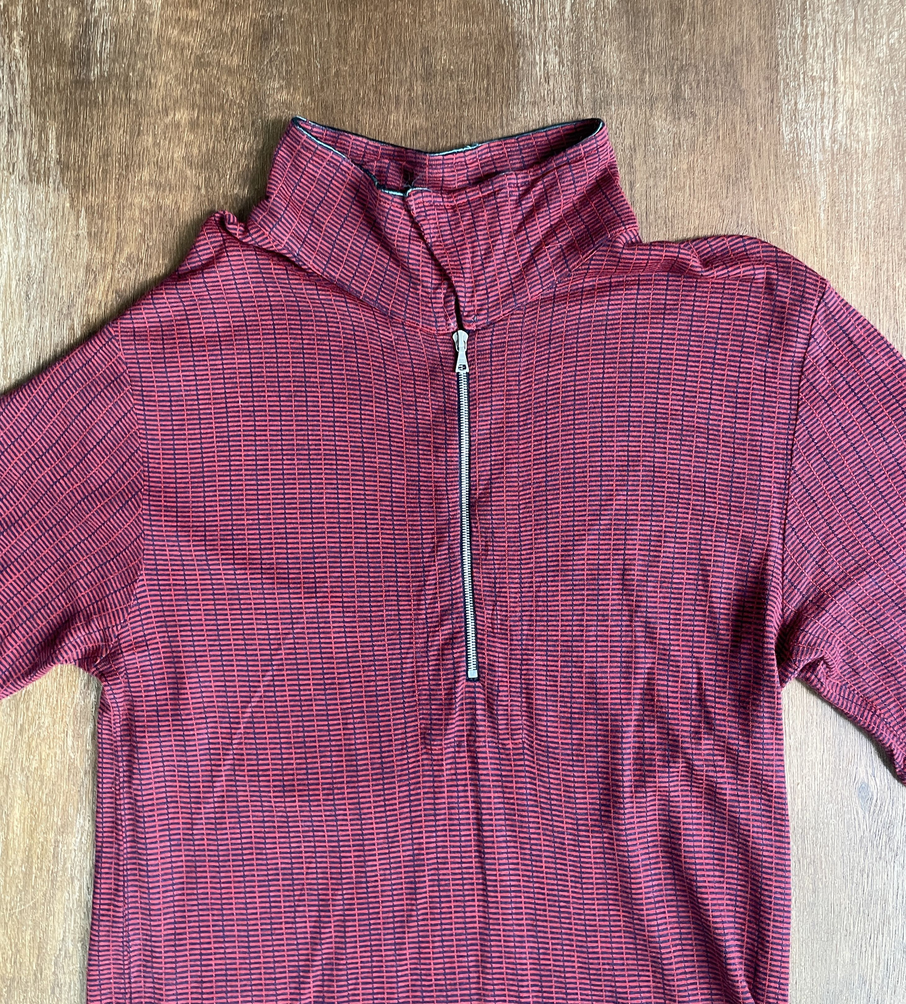 Dries Van Noten DVN Rayon Half Zip Shirt Size US S / EU 44-46 / 1 - 2 Thumbnail