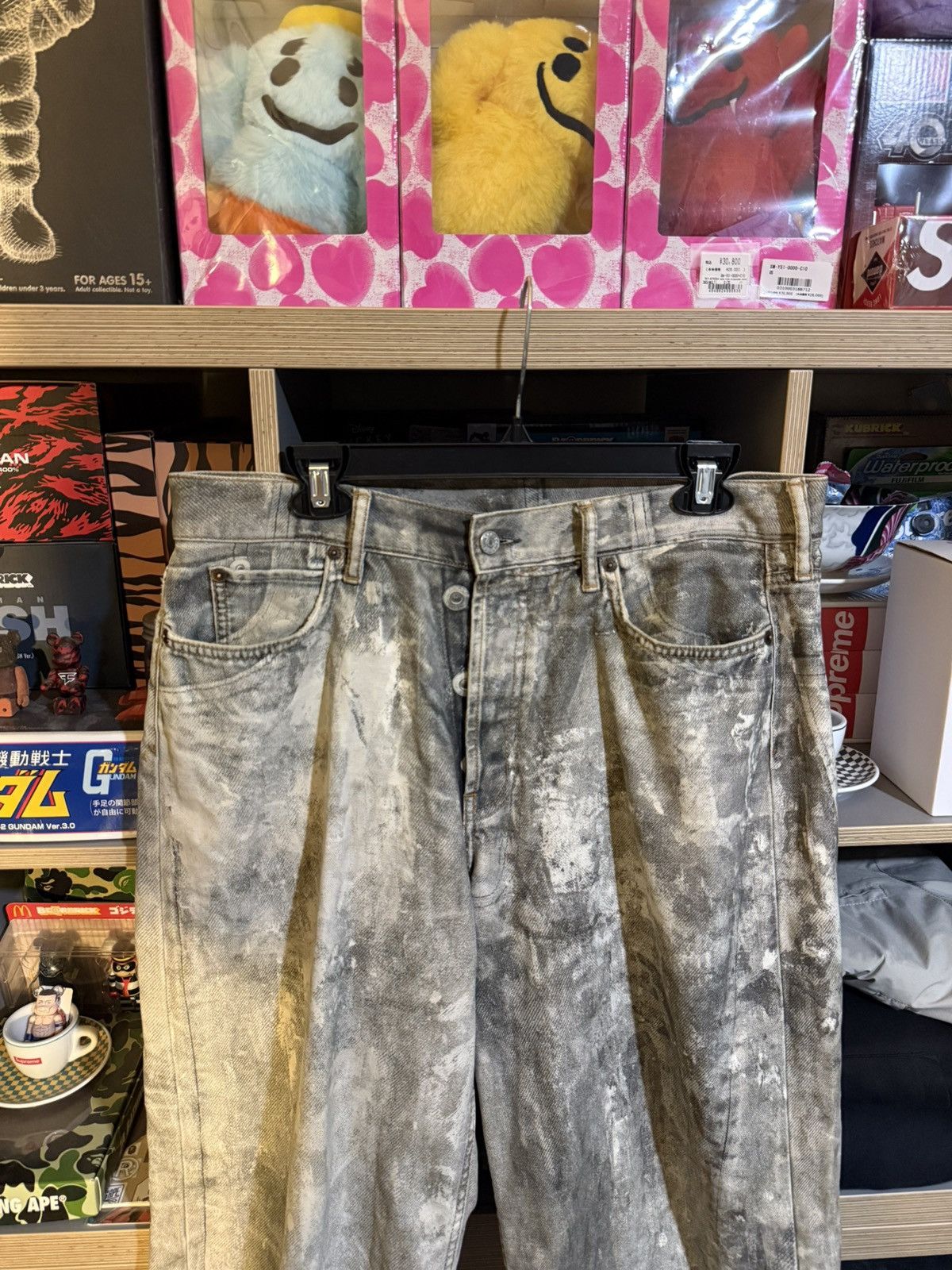 Acne Studios Acne Studios 1981M Cold Wash Grey Denim Size US 33 - 2 Thumbnail