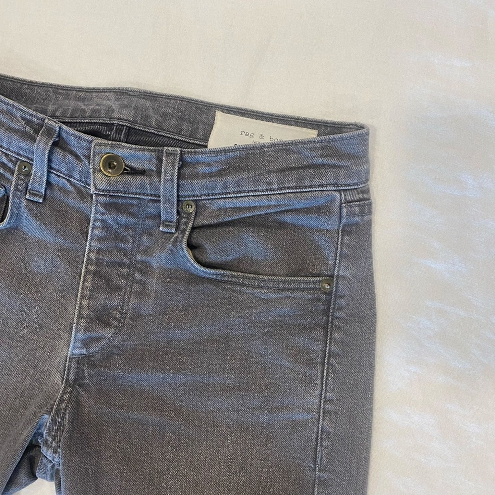 Rag & Bone Rag & Bone Women's Standard Issue Slim Leg Fit 2 Jeans - 28 Size 28" / US 6 / IT 42 - 4 Thumbnail