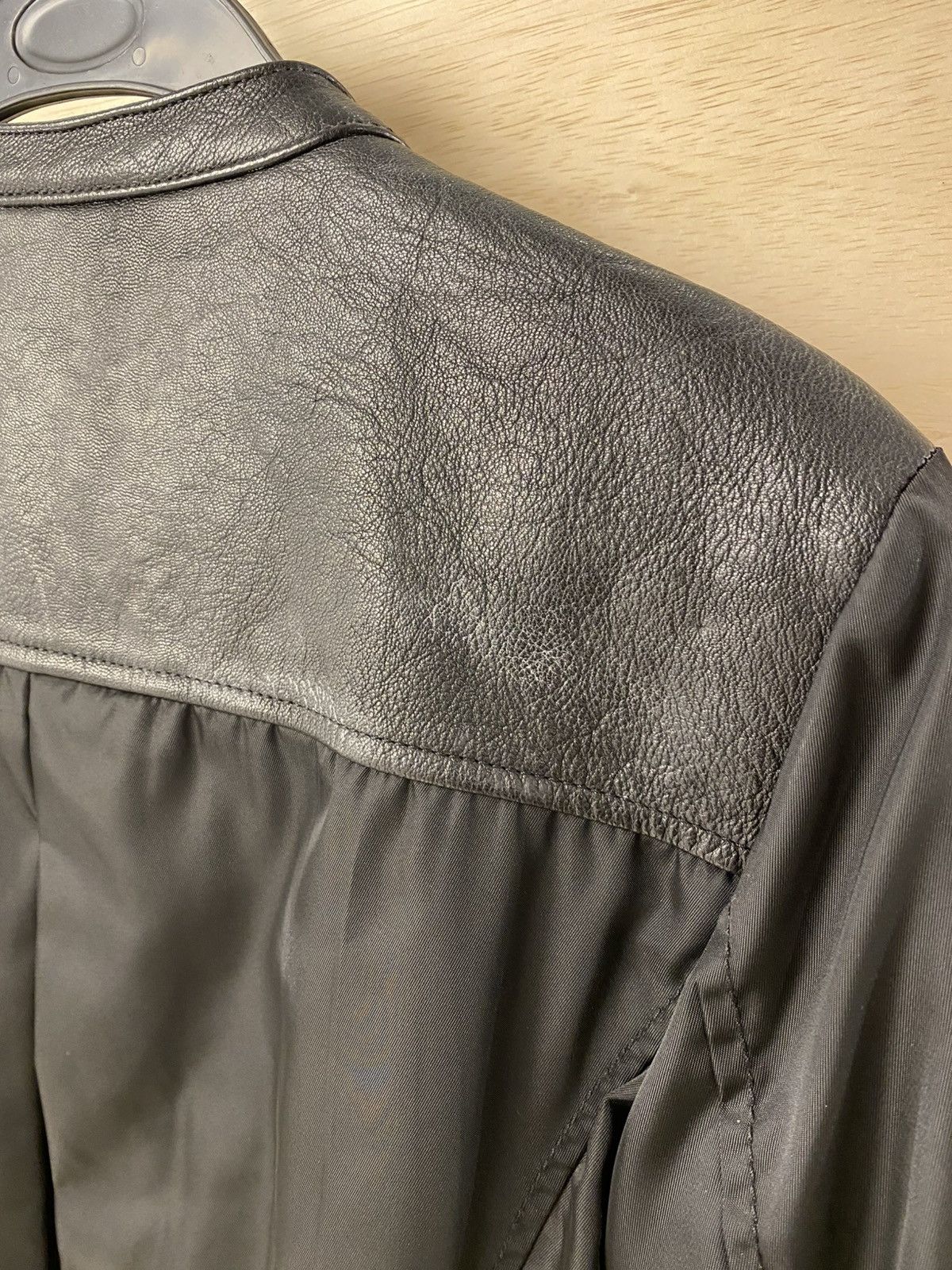 Prada PRADA Nylon Leather Bomber Size M / US 6-8 / IT 42-44 - 4 Thumbnail