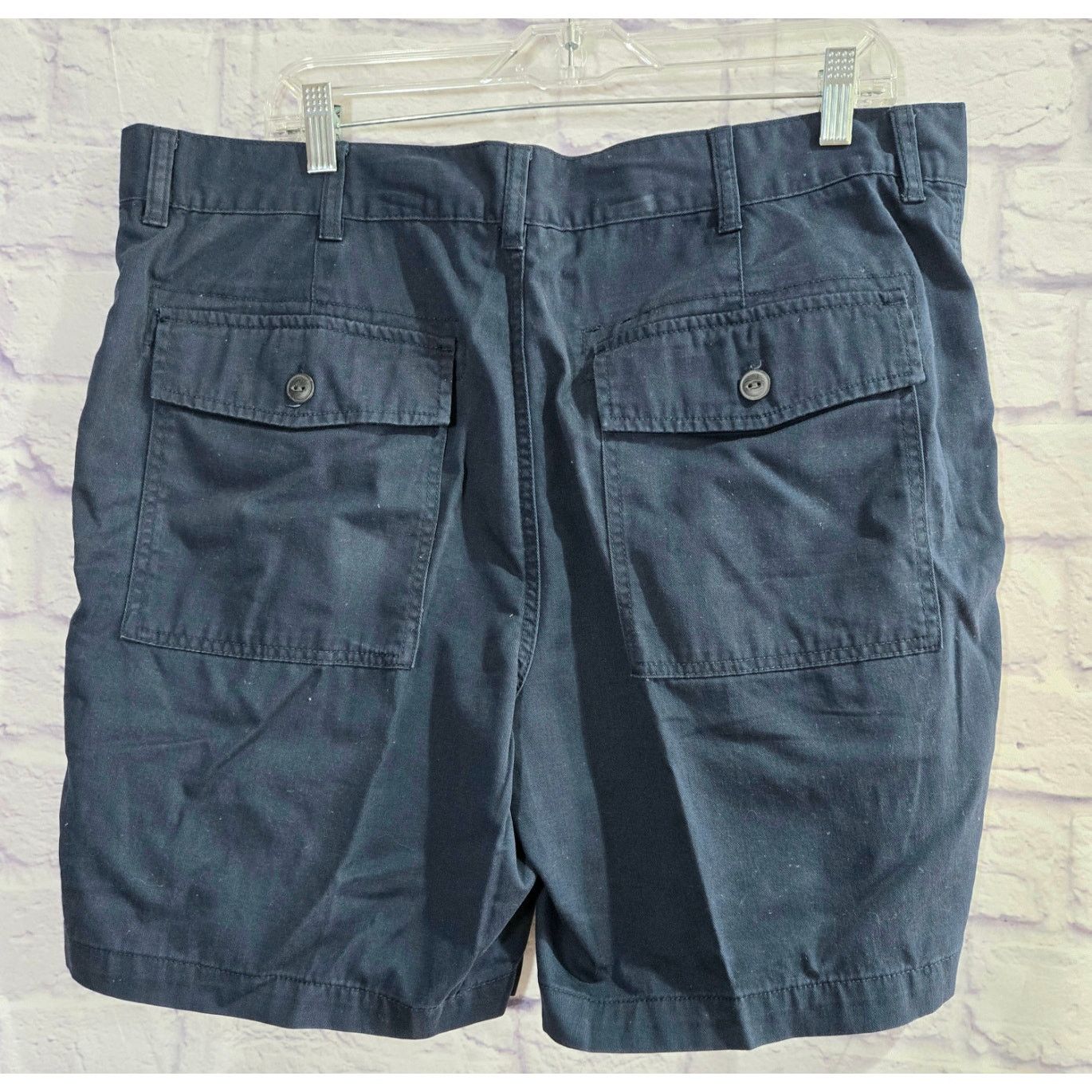 Other JCP Dark Blue Flat Front Men's Shorts 38 Lightweight Pockets Size US 38 / EU 54 - 2 Thumbnail
