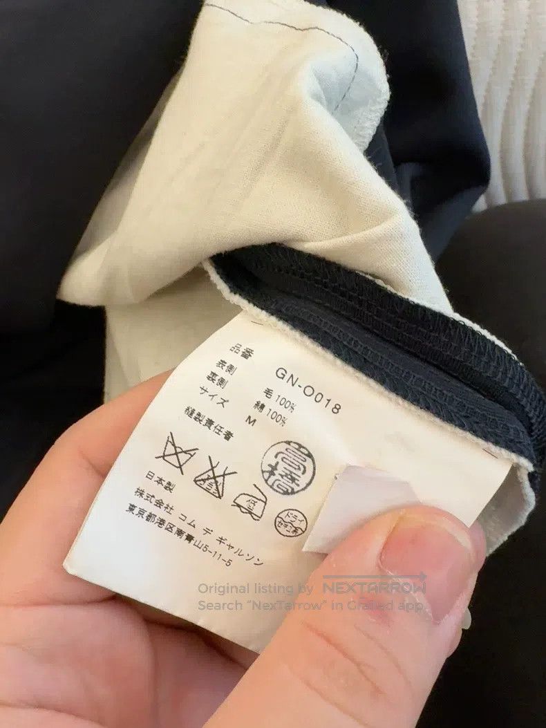 Comme des Garcons Comme des Garcons Black short-sleeved T-shirt Size M / US 6-8 / IT 42-44 - 3 Thumbnail