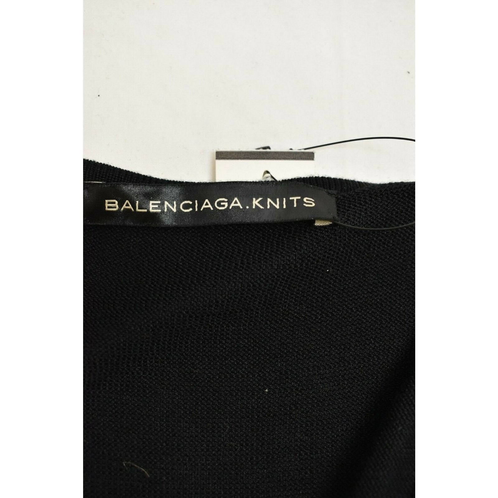 Balenciaga BALENCIAGA KNITS BLACK RED SILK KNIT 2X ZIP SLEEVELES TOP 36 Size S / US 4 / IT 40 - 10 Thumbnail