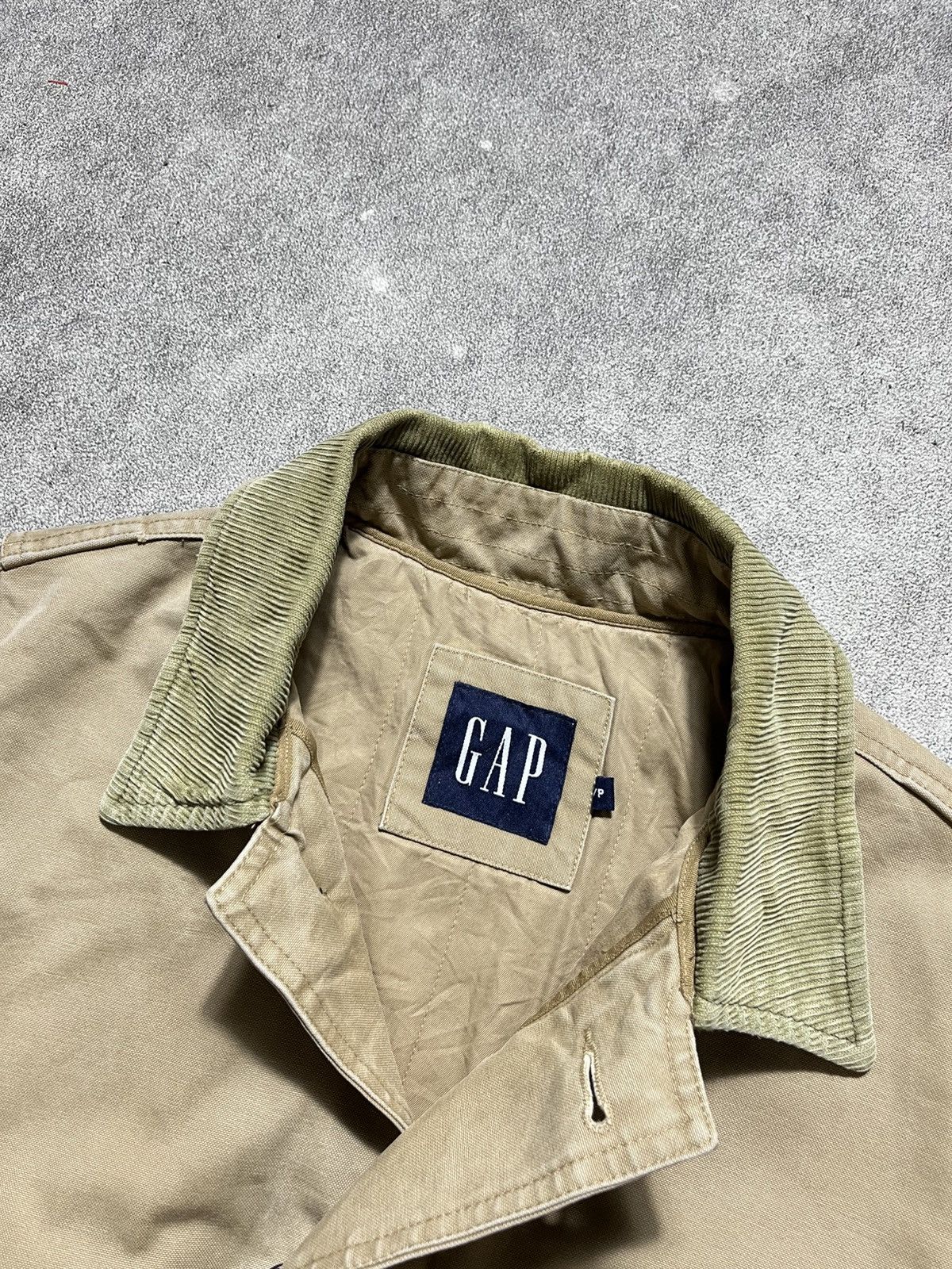Gap Vintage GAP Duck Canvas Chore Jacket Size US S / EU 44-46 / 1 - 6 Thumbnail