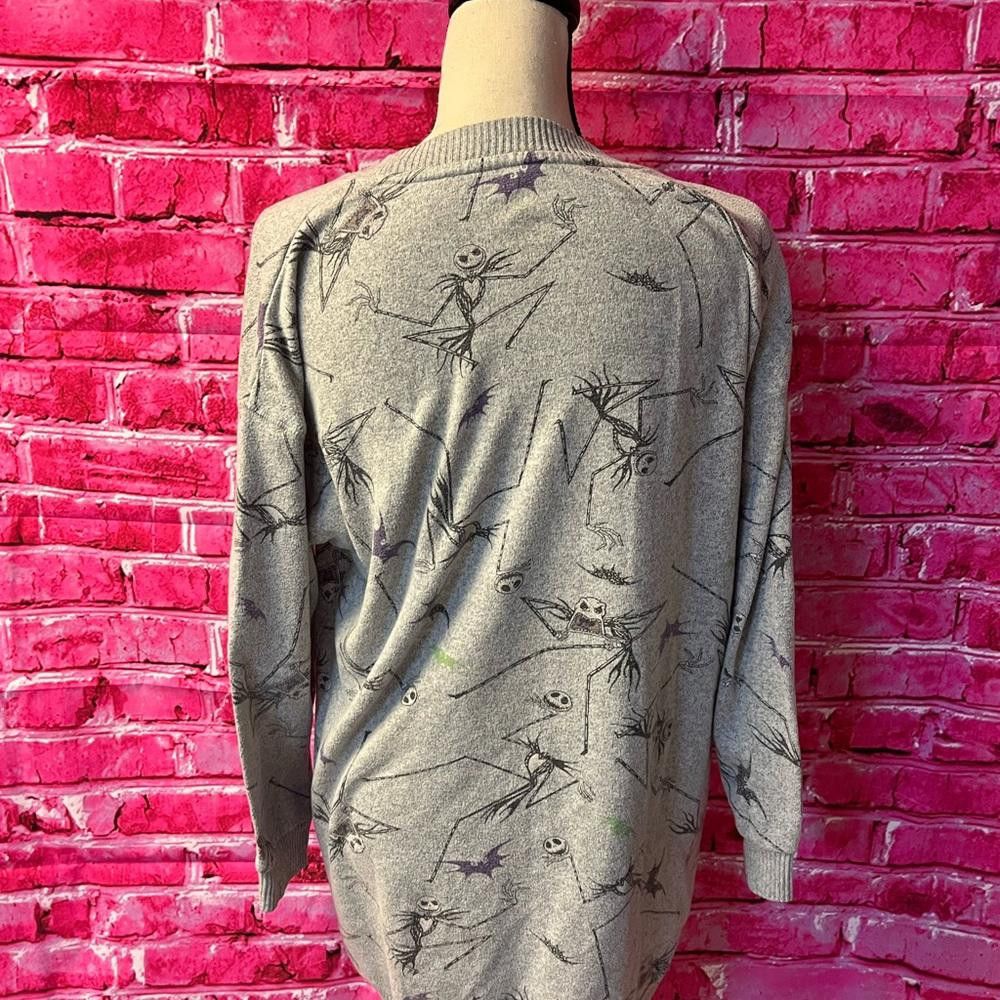 Disney Tim Burton The Nightmare Before Christmas Crew Neck Sweater Size XS / US 0-2 / IT 36-38 - 5 Thumbnail