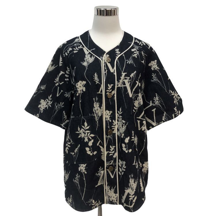 Louis Vuitton Louis Vuitton Floral Denim Shirt Size S Size US S / EU 44-46 / 1 - 1 Thumbnail