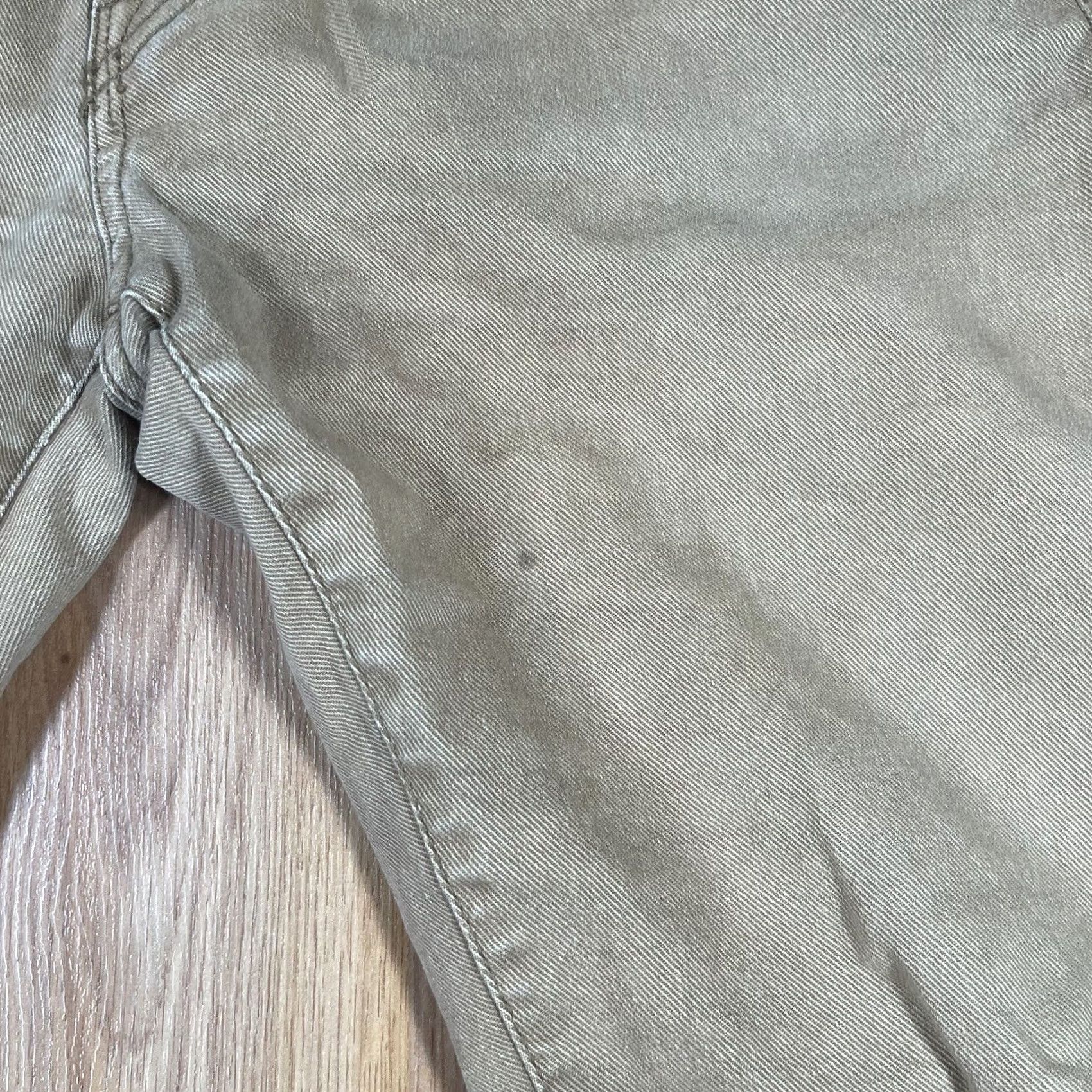 H&M H&M Denim Jeans Mens 31Wx32L Beige Slim Fit LOGG Stretch Cotton Spandex Blend Jeans Men Size US 31 - 3 Thumbnail