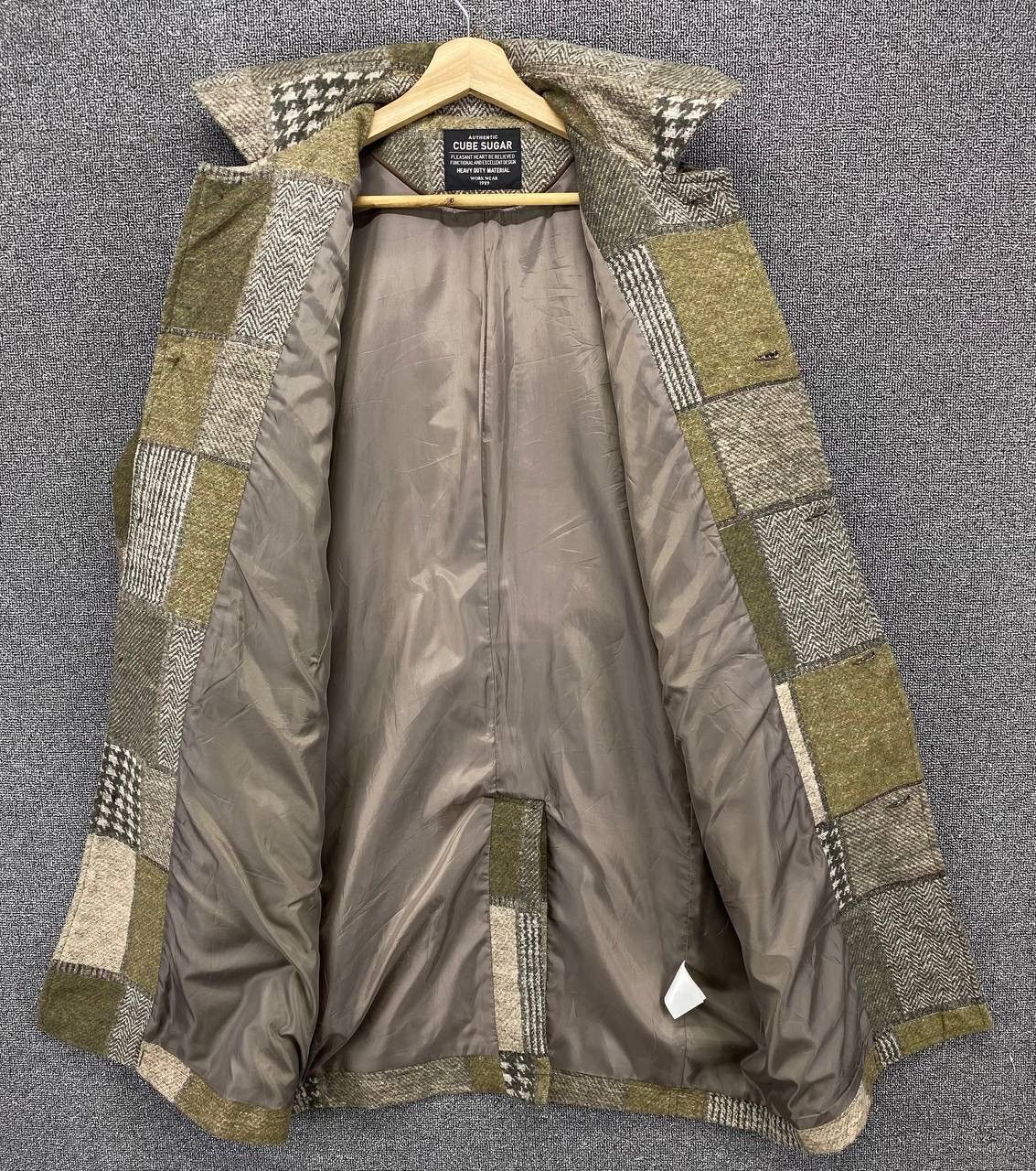 Japanese Brand Vintage Cube Sugar Patchwork Kapital Inspired Long Jacket Size US M / EU 48-50 / 2 - 6 Thumbnail