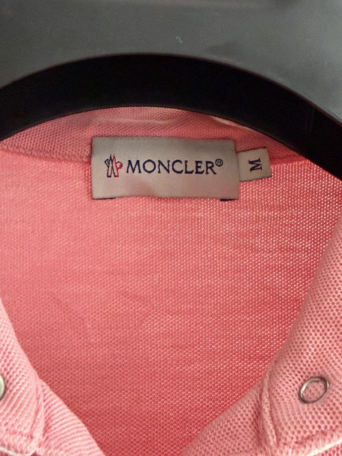 Moncler Moncler Quarter Sleeve Polo T-Shirt Size M / US 6-8 / IT 42-44 - 6 Thumbnail