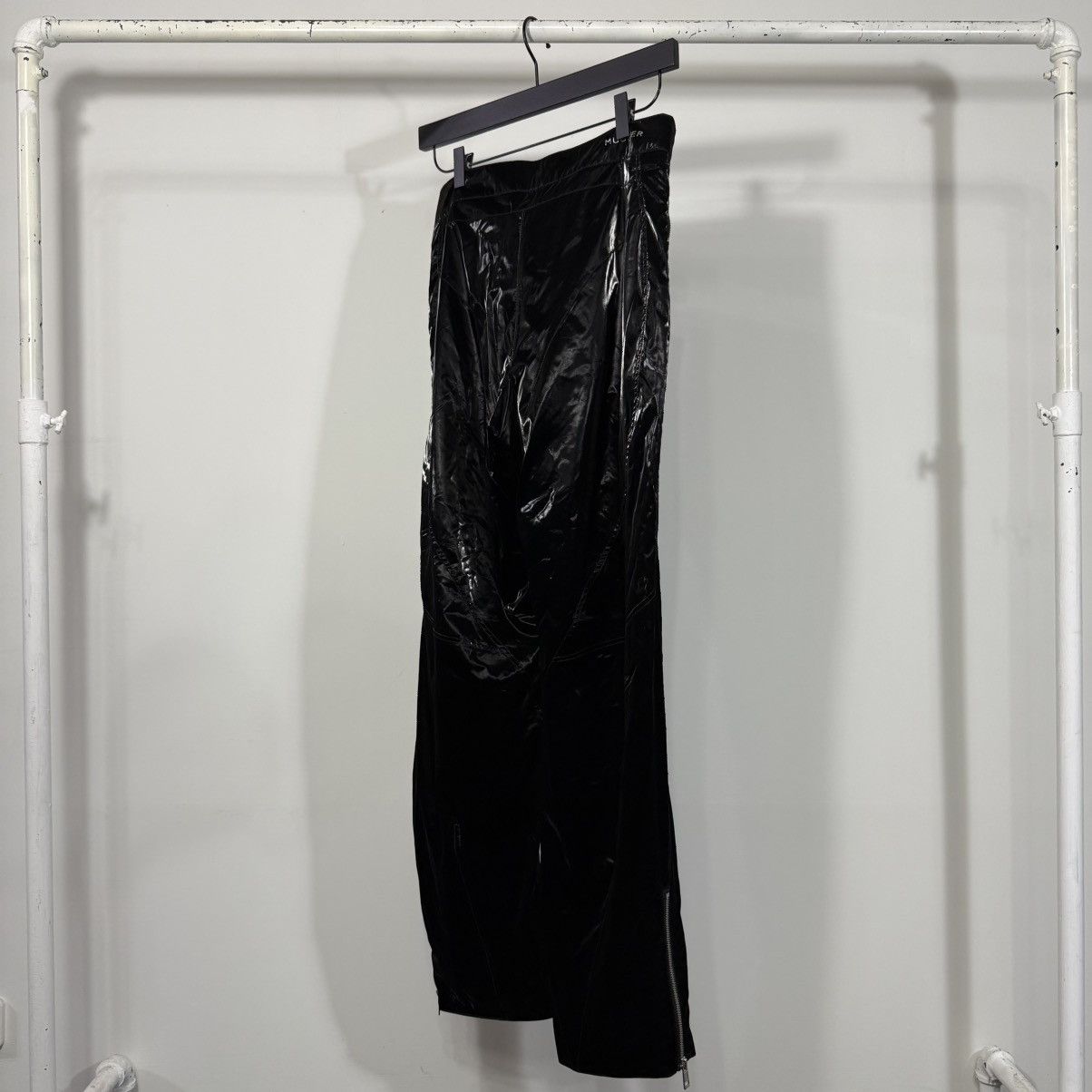 H&M × Mugler × Thierry Mugler Mugler H&M biker pants Size US 33 - 5 Thumbnail