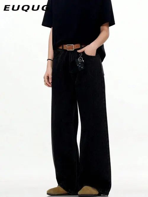 Japanese Brand Vintage RETRO 90s Wide Leg flare jeans Size US 32 / EU 48 - 4 Thumbnail