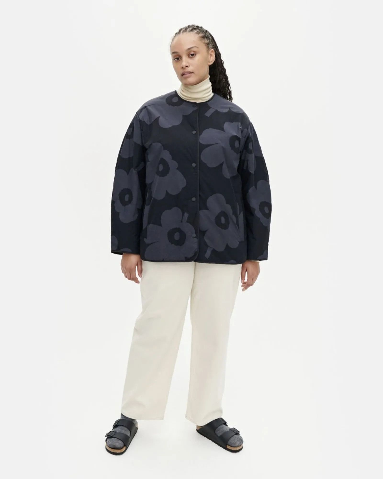 Marimekko Marimekko Sanny Juhlaunikko quilted coat Jacket Size M / US 6-8 / IT 42-44 - 1 Thumbnail