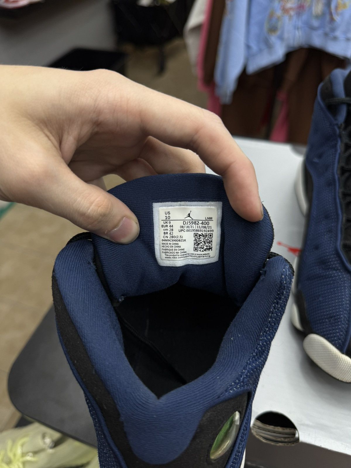 Jordan Brand × Nike Jordan 13 Brave Blue Size 10 🧼 With Box Size US 10 / EU 43 - 15 Thumbnail